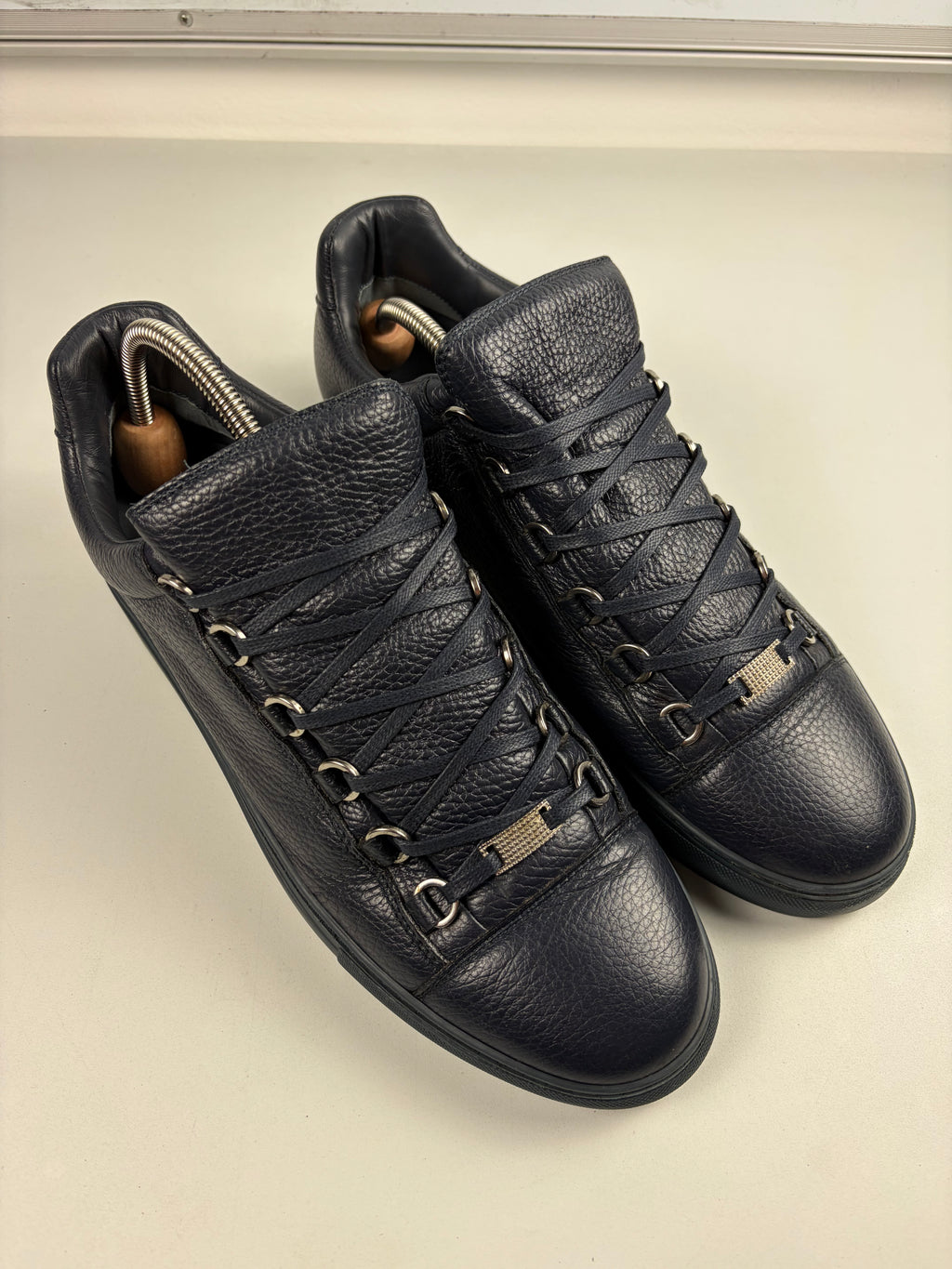 Balenciaga arena low - eu 44 / us 11 - navy blue