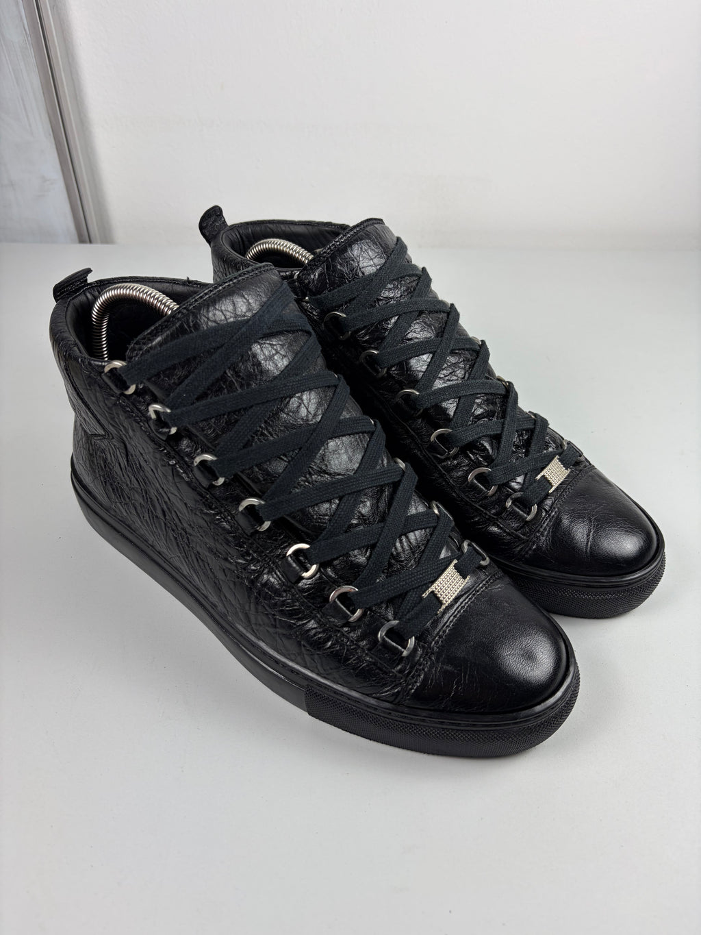 Balenciaga arena high tops - eu 41 / us 8 - black