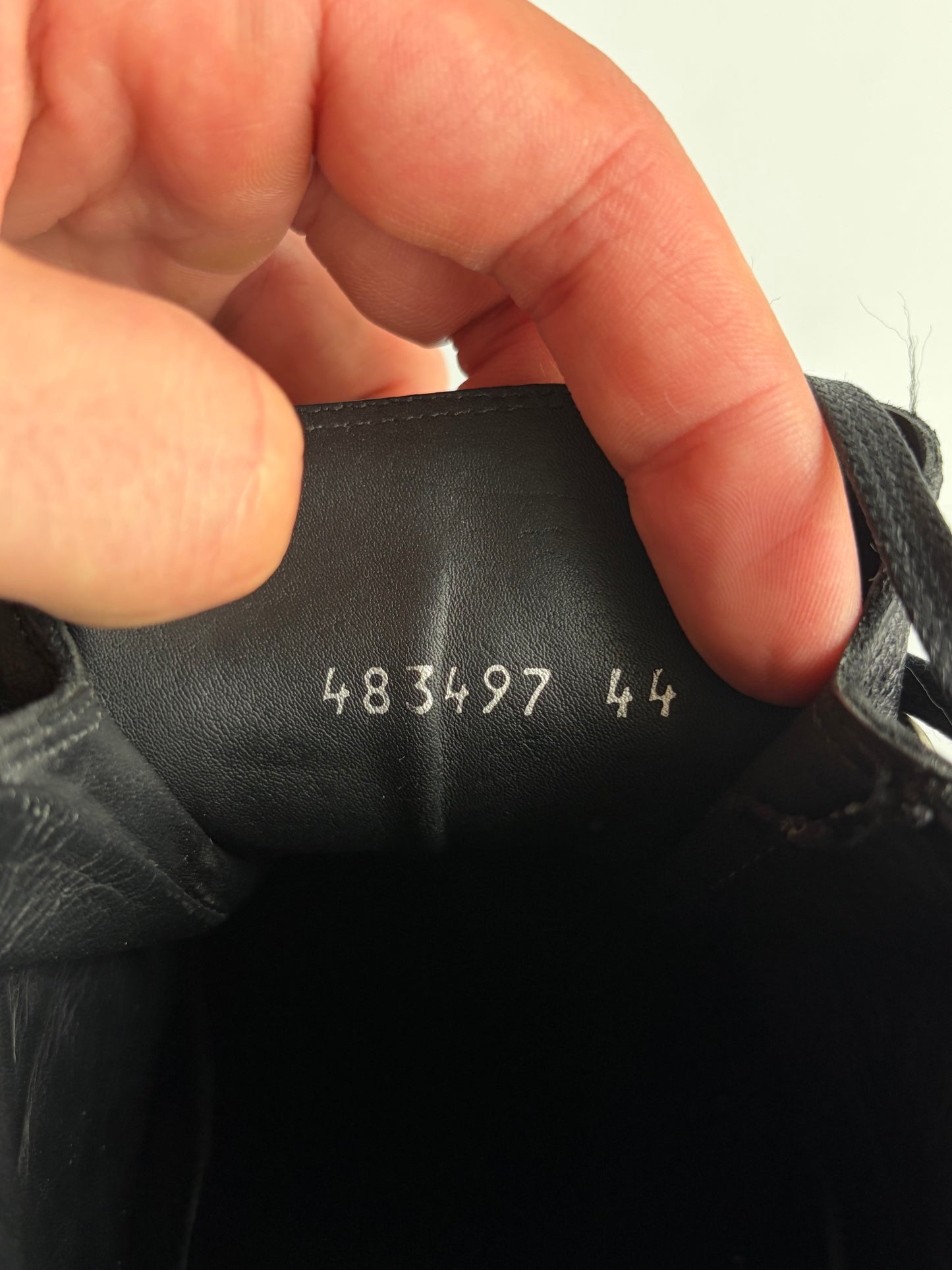 Balenciaga arena high tops - eu 44 - black