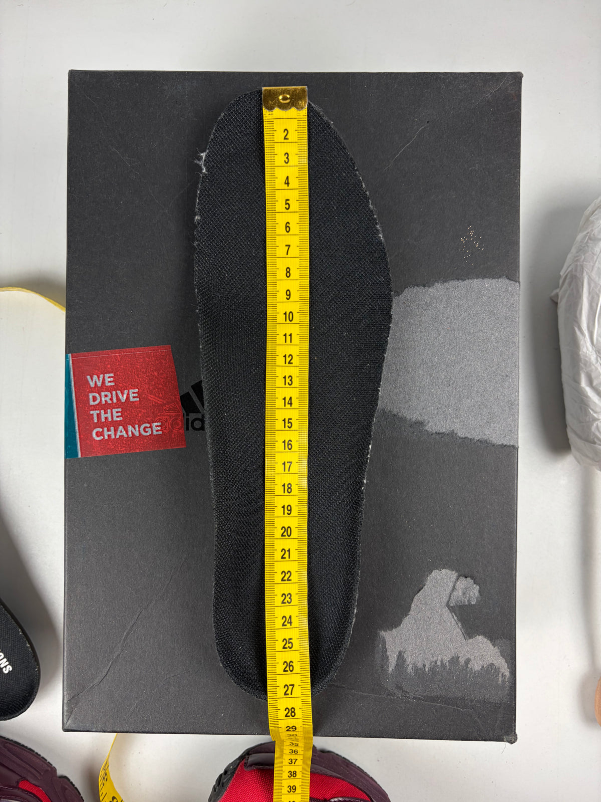 Adidas Ozweego 3 x Raf Simons - eu 42.5 / us 9 / uk 8.5 - burgundy