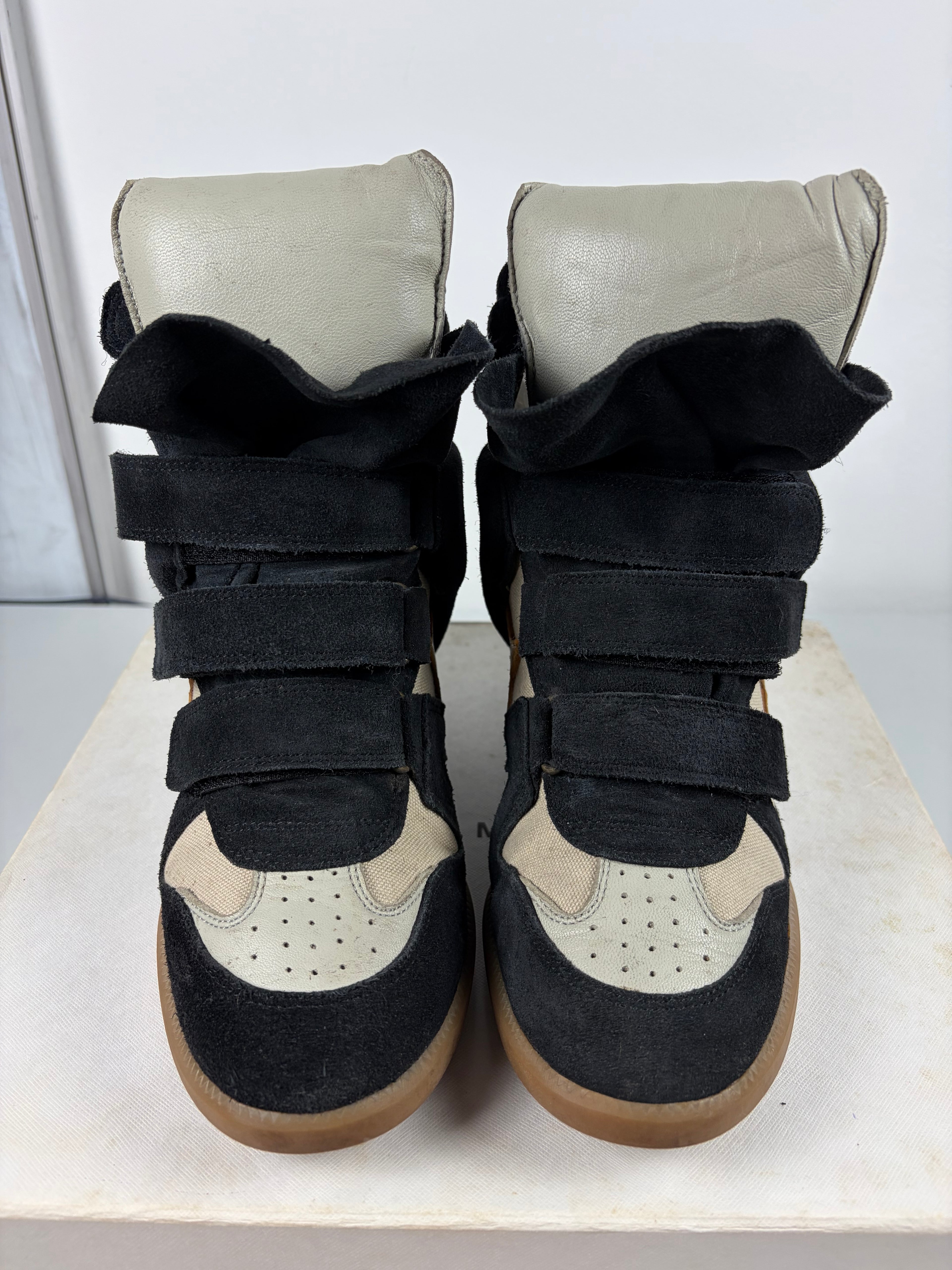 ISABEL MARANT Bekett ‘Star’ wedge sneakers - eu 40