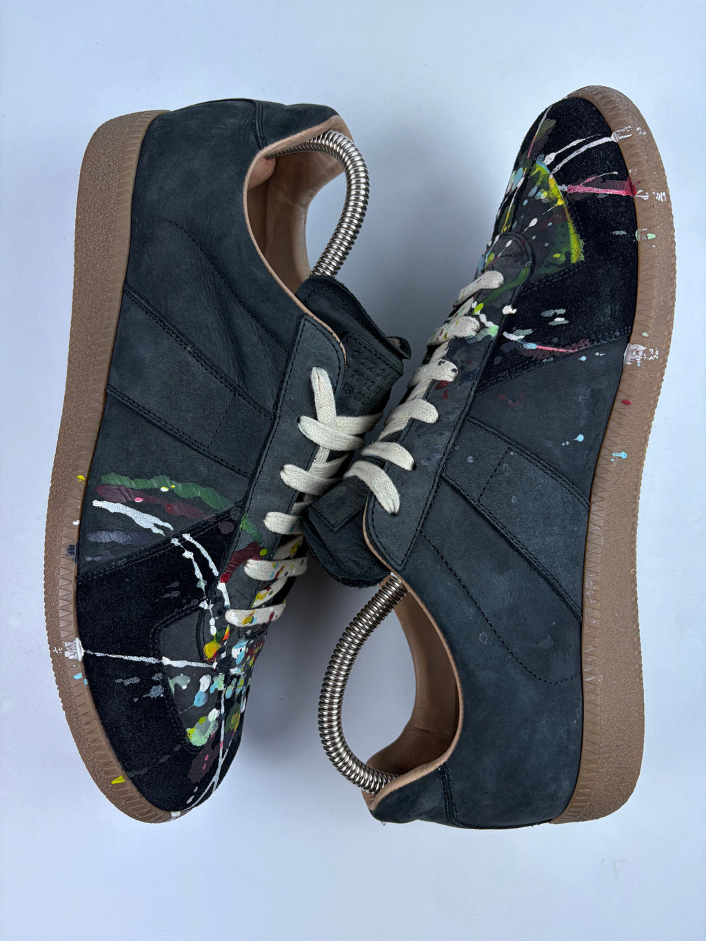 Maison Margiela Replica ‘Black Paintsplatter’ - eu 42 / us 9