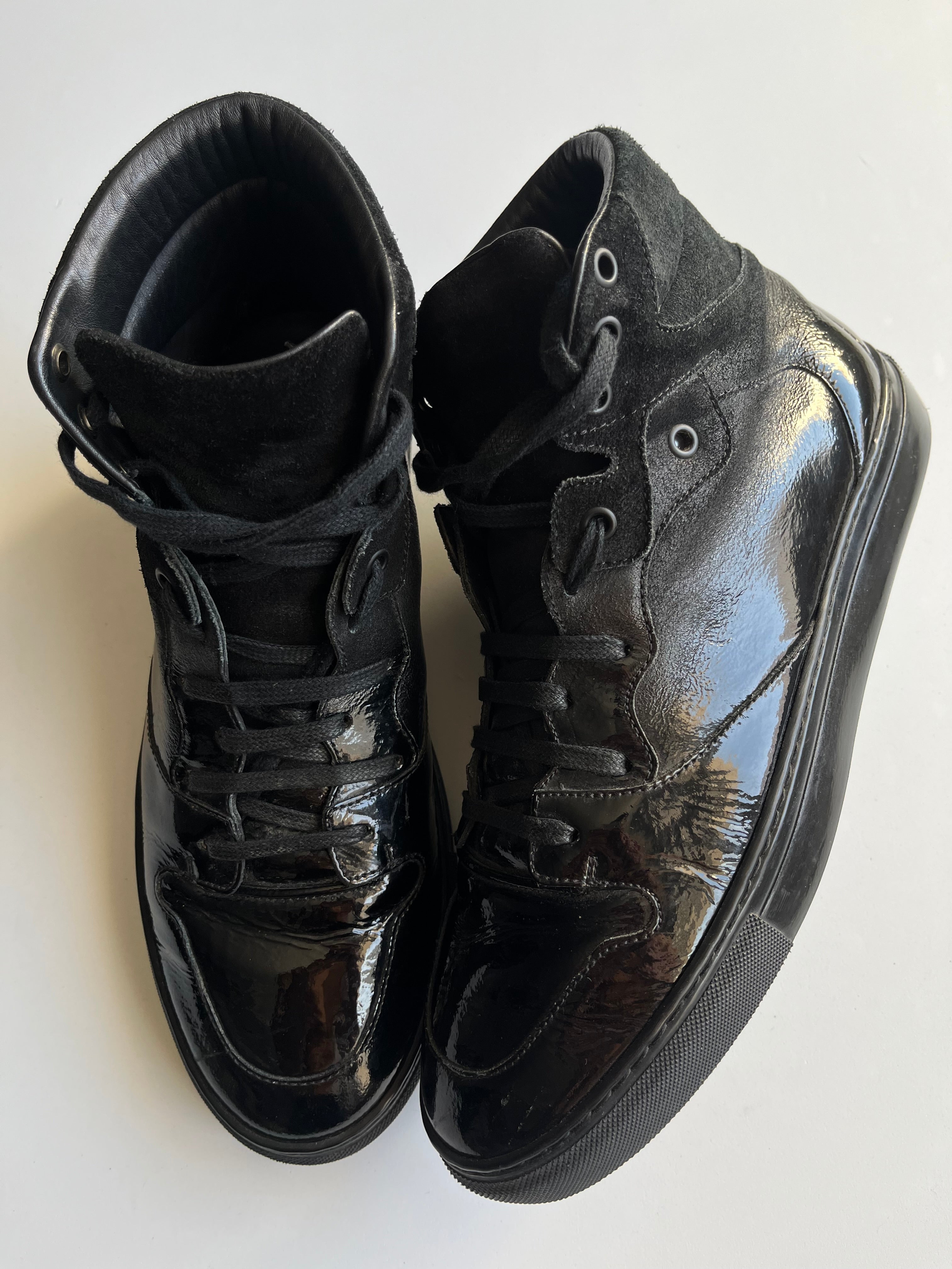 Balenciaga high top black gradient - eu 41 - black