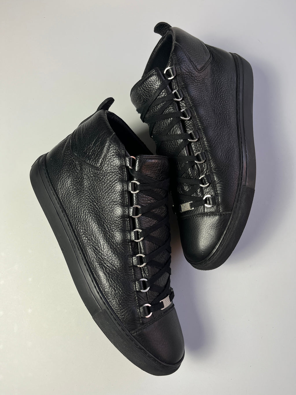 Balenciaga arena high tops - eu 45 - black
