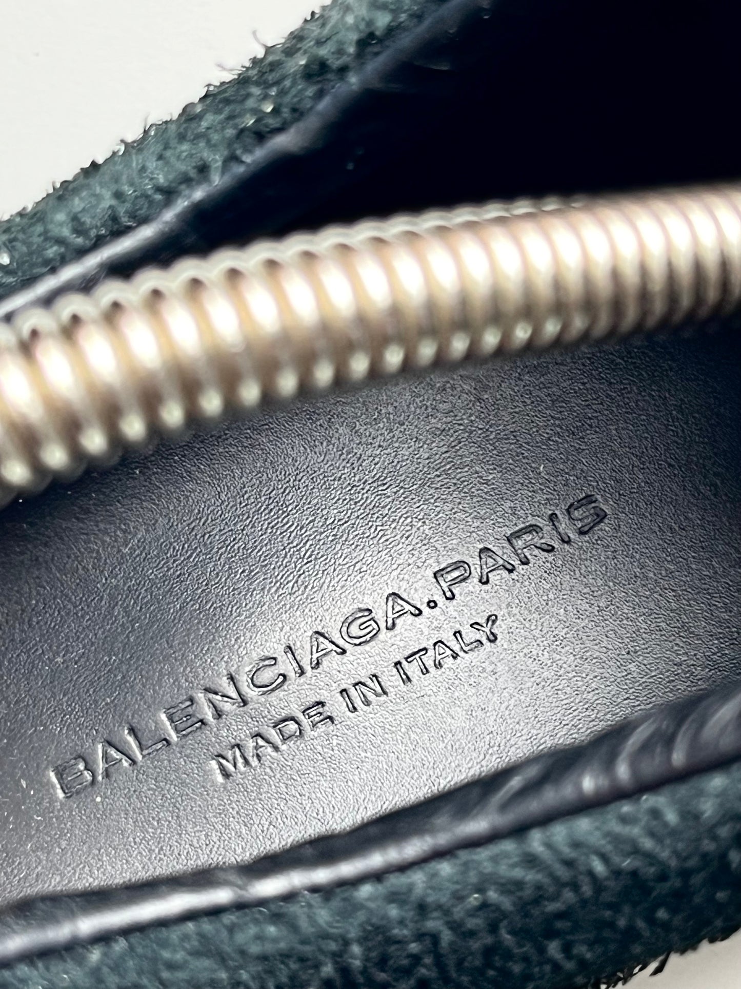 Balenciaga low Corduroy Distressed - EU 40 - black