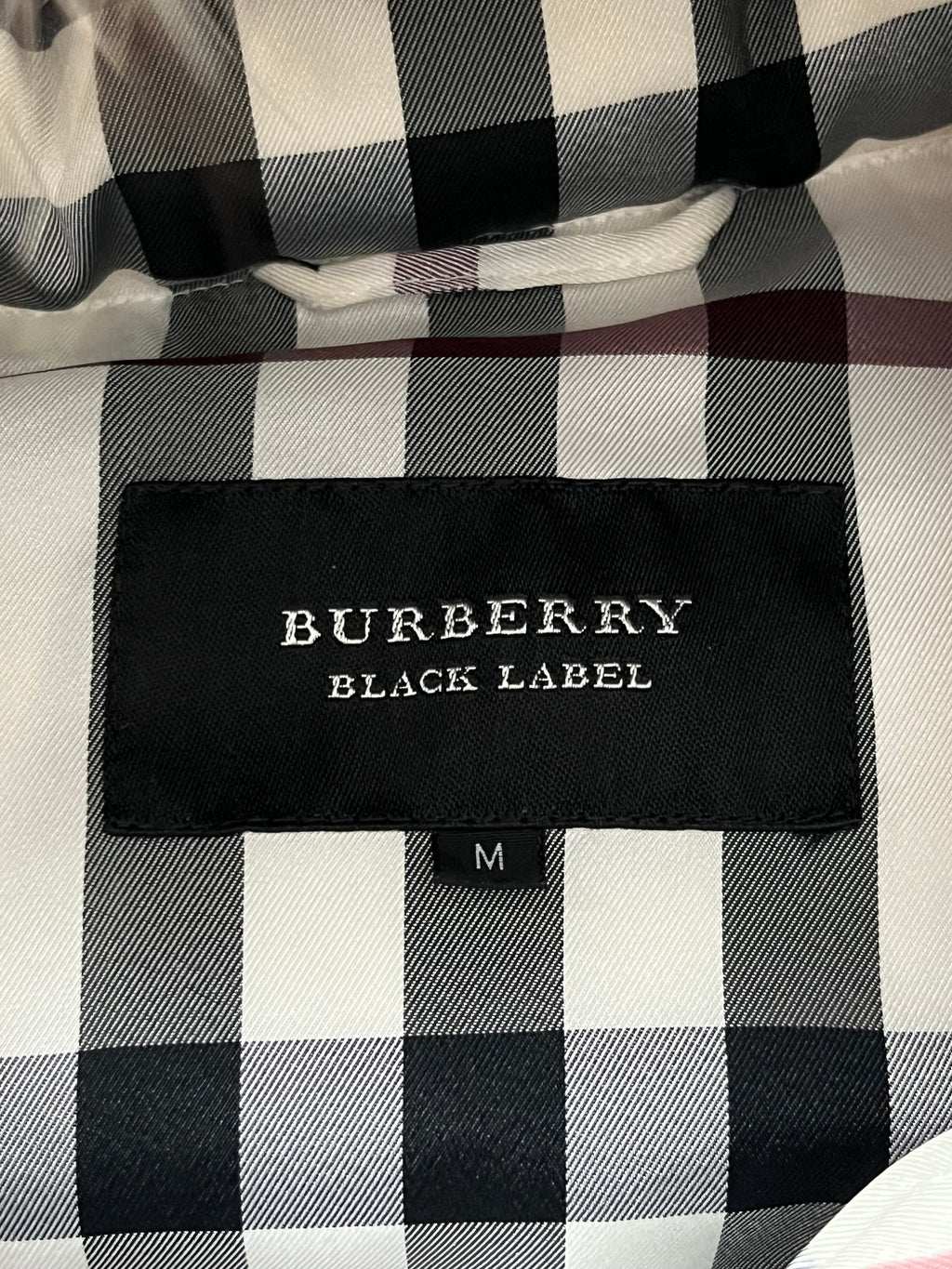 00’s BURBERRY made in Japan real fur down jacket (S/M) - purple