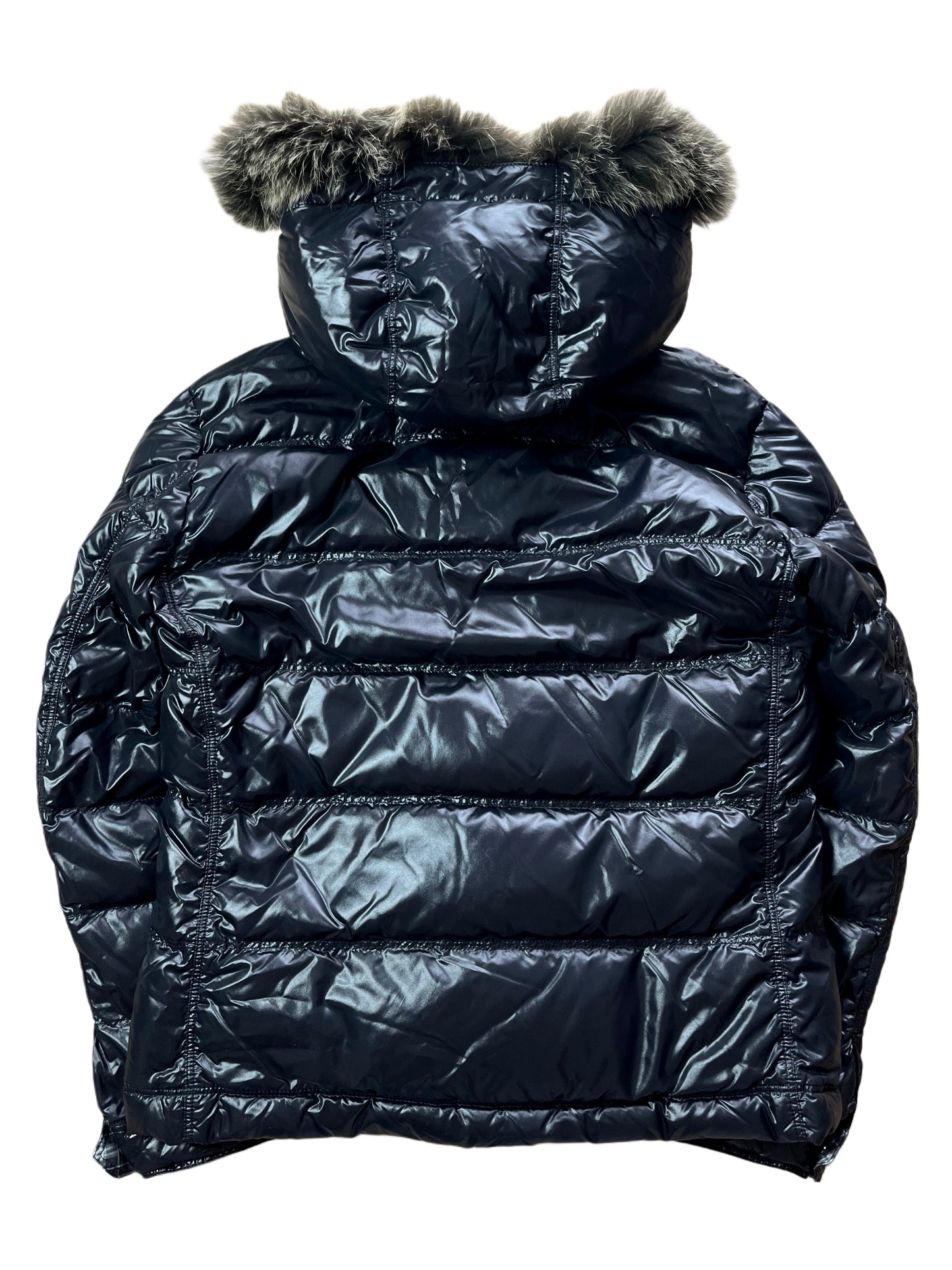 00’s BURBERRY made in Japan 2 in 1 down jacket (L/LL) - black