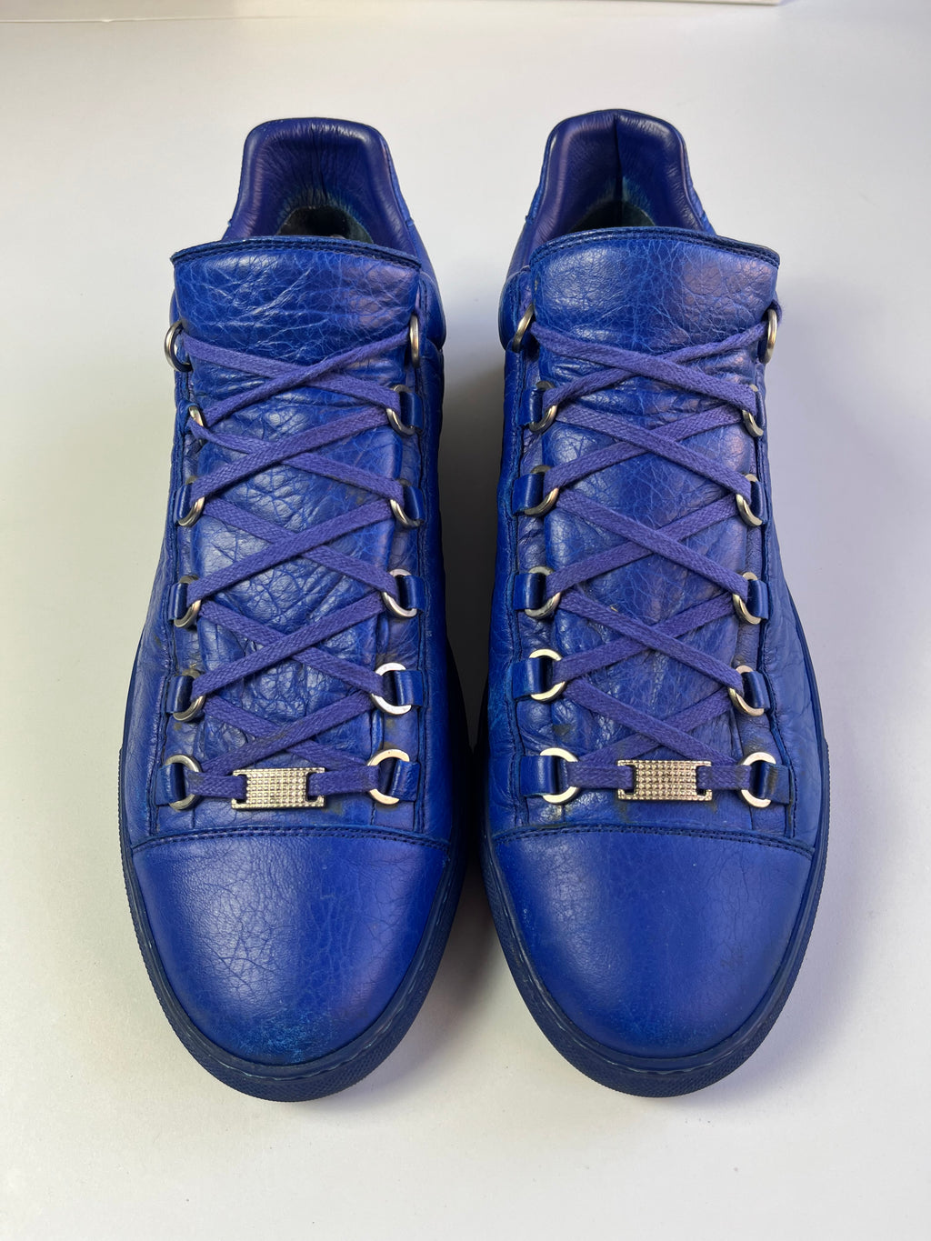Balenciaga arena low - eu 44 - navy blue