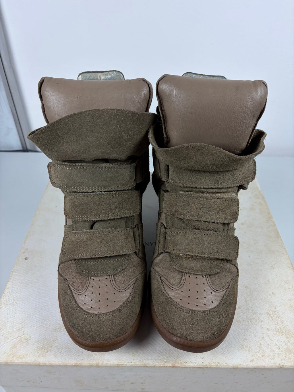 ISABEL MARANT Bekett wedge sneakers - eu 39