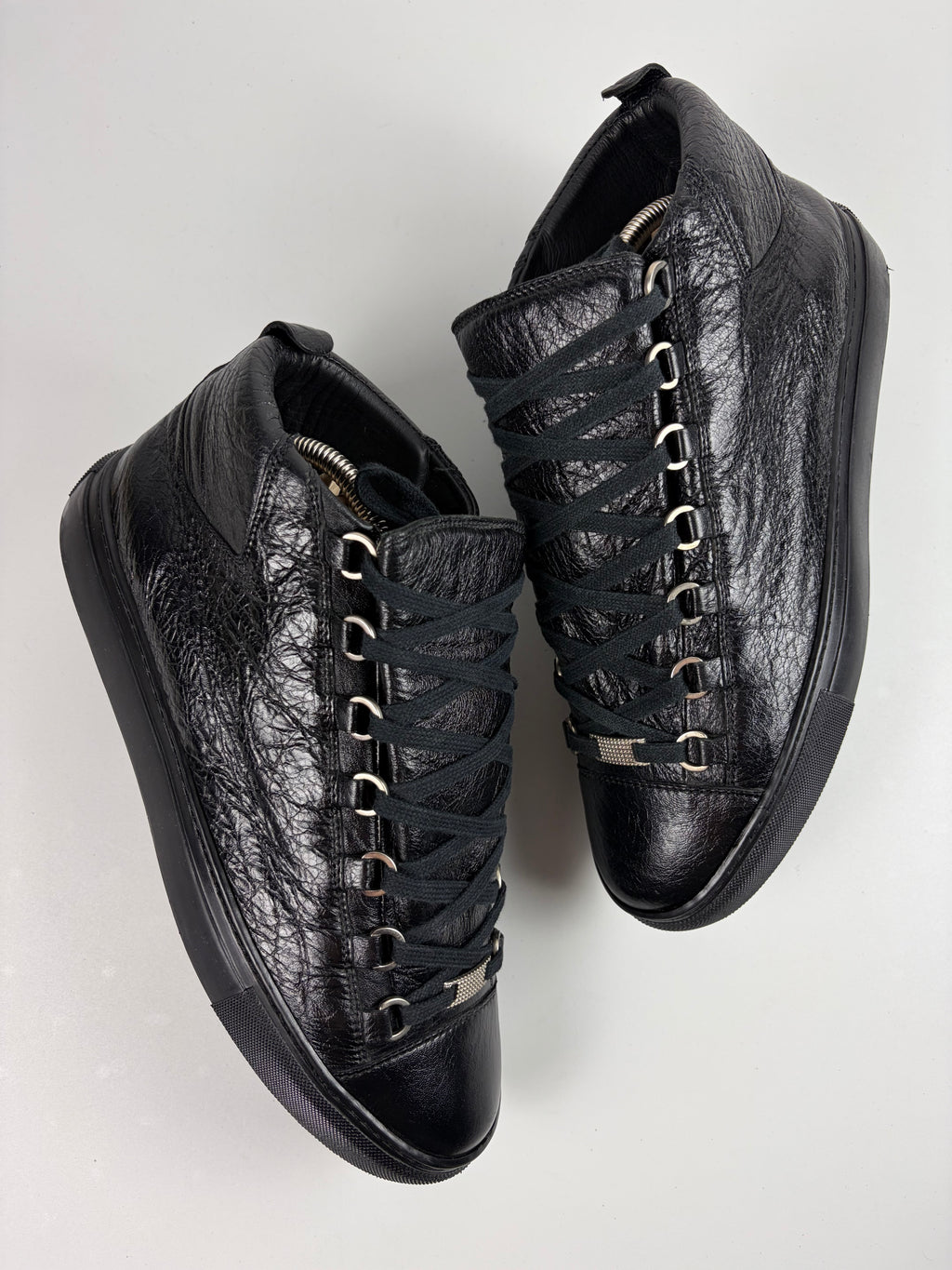 Balenciaga arena high tops - eu 41 / us 8 - black