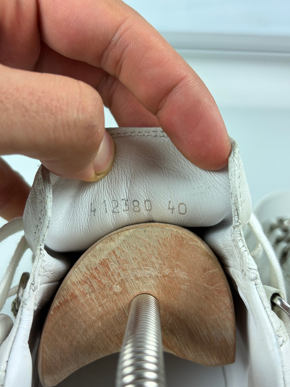 Balenciaga arena low - eu 40 / uk 6 / us 7 - white