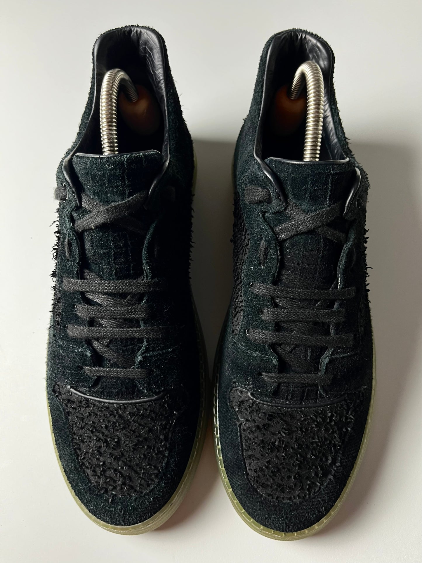 Balenciaga low Corduroy Distressed - EU 40 - black