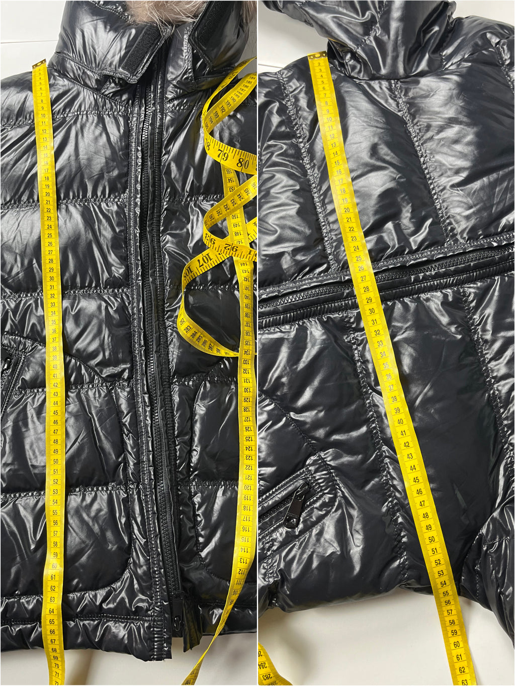 00’s BURBERRY made in Japan 2 in 1 down jacket (M/L) - black