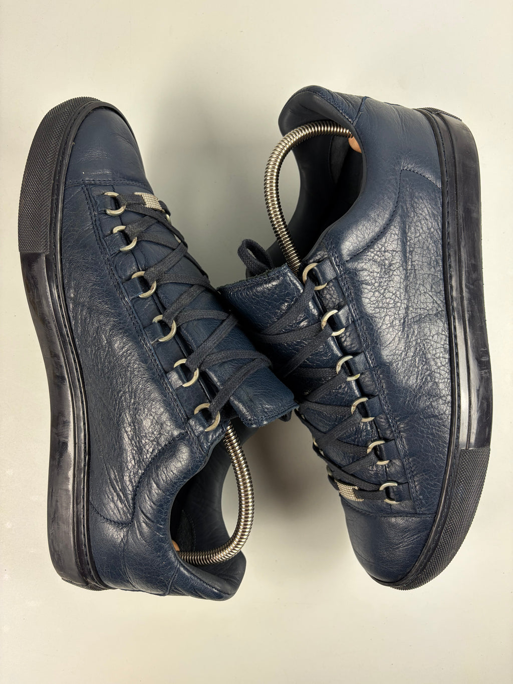 Balenciaga arena low - eu 43 / us 10 - navy blue