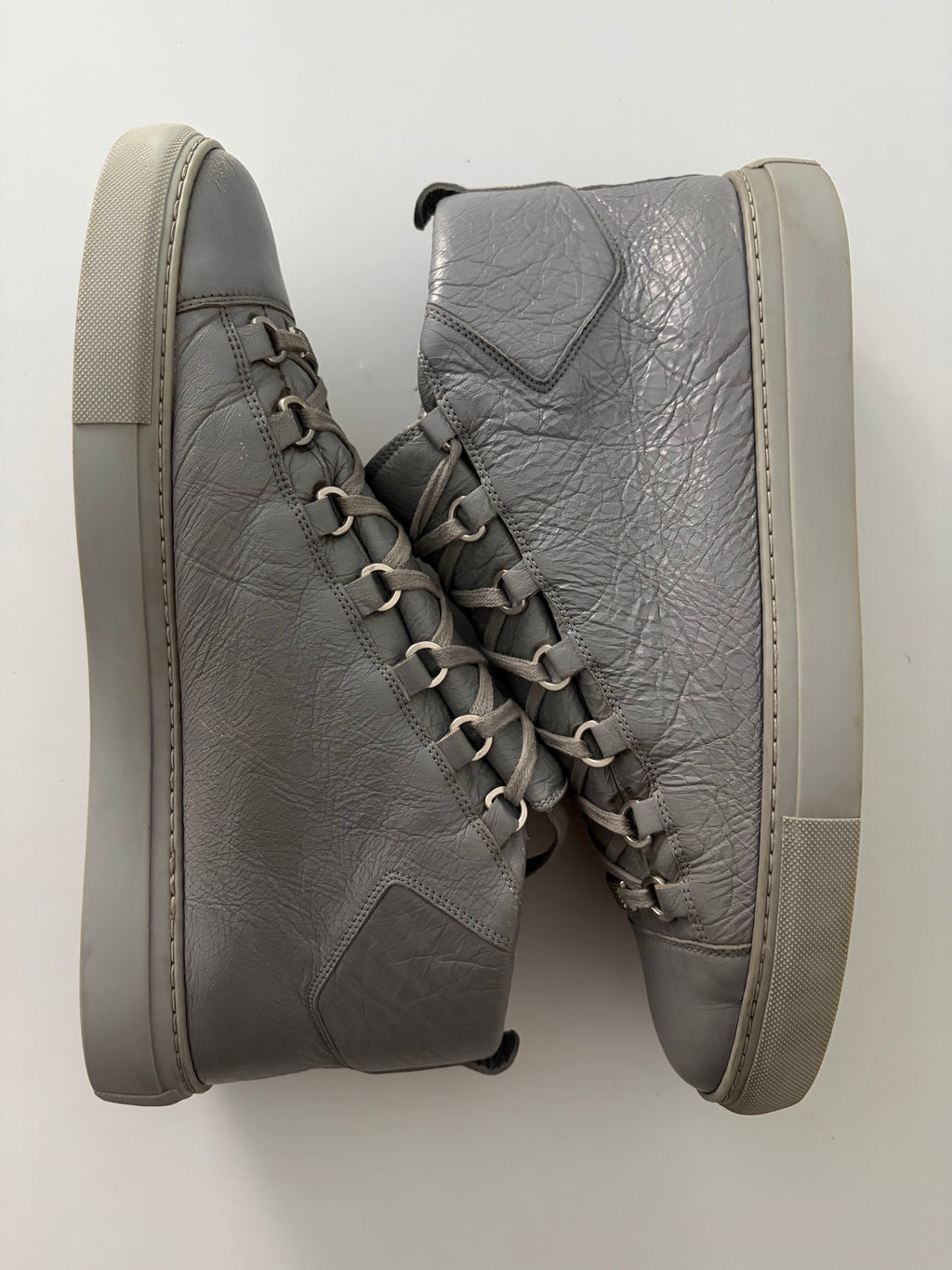 Balenciaga arena high tops - eu 44 - grey