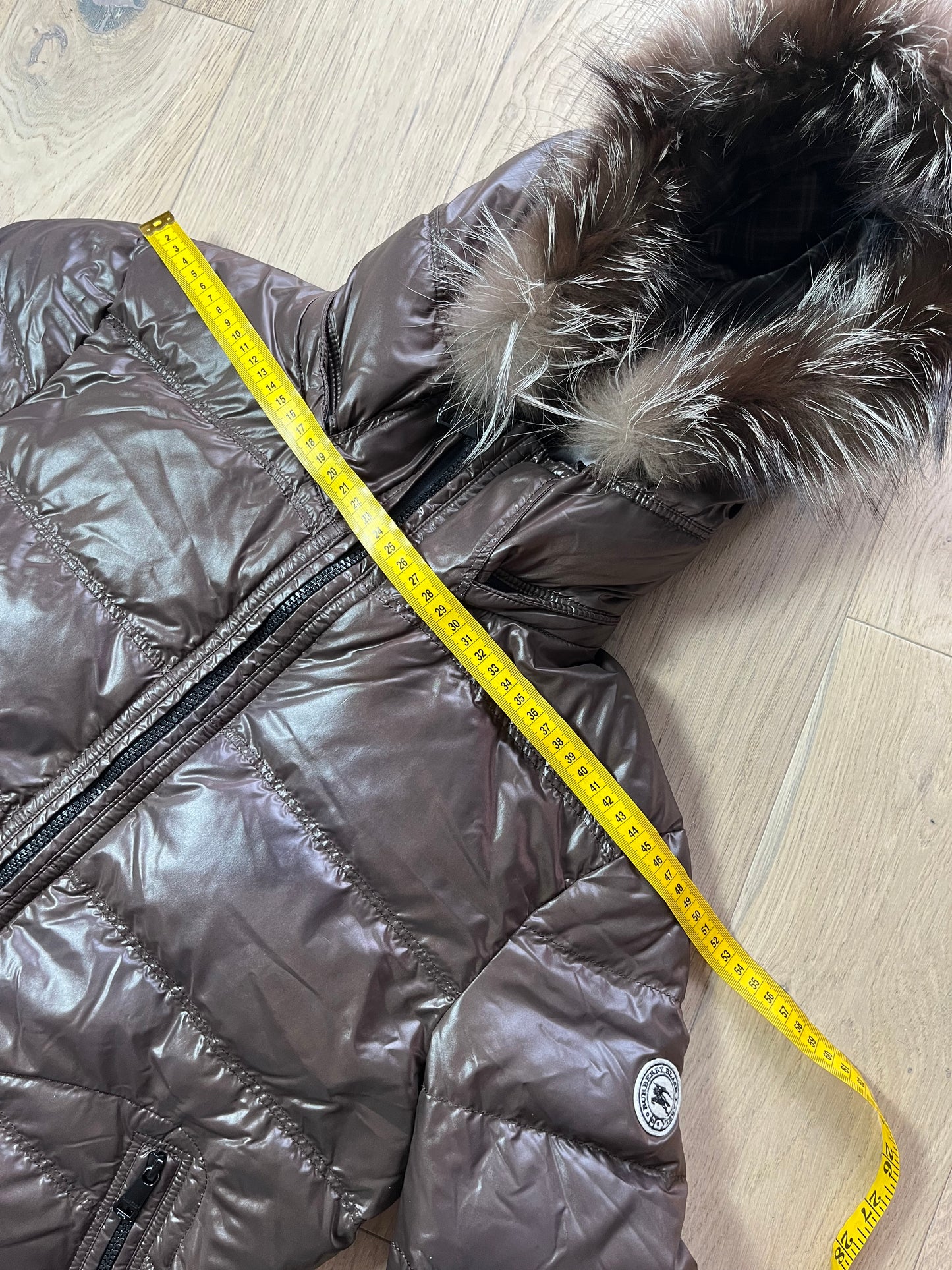 00’s BURBERRY made in Japan 2 in 1 down jacket (M/L) - brown