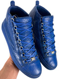 Balenciaga arena high tops - eu43/us10 - blue