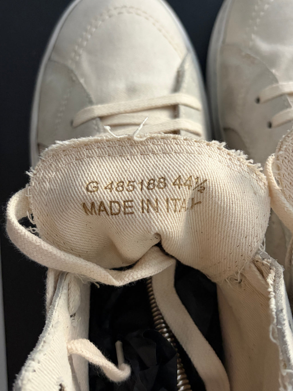 Saint Laurent ‘Smoking Forever’ high top sneakers - Eu 44 1/2