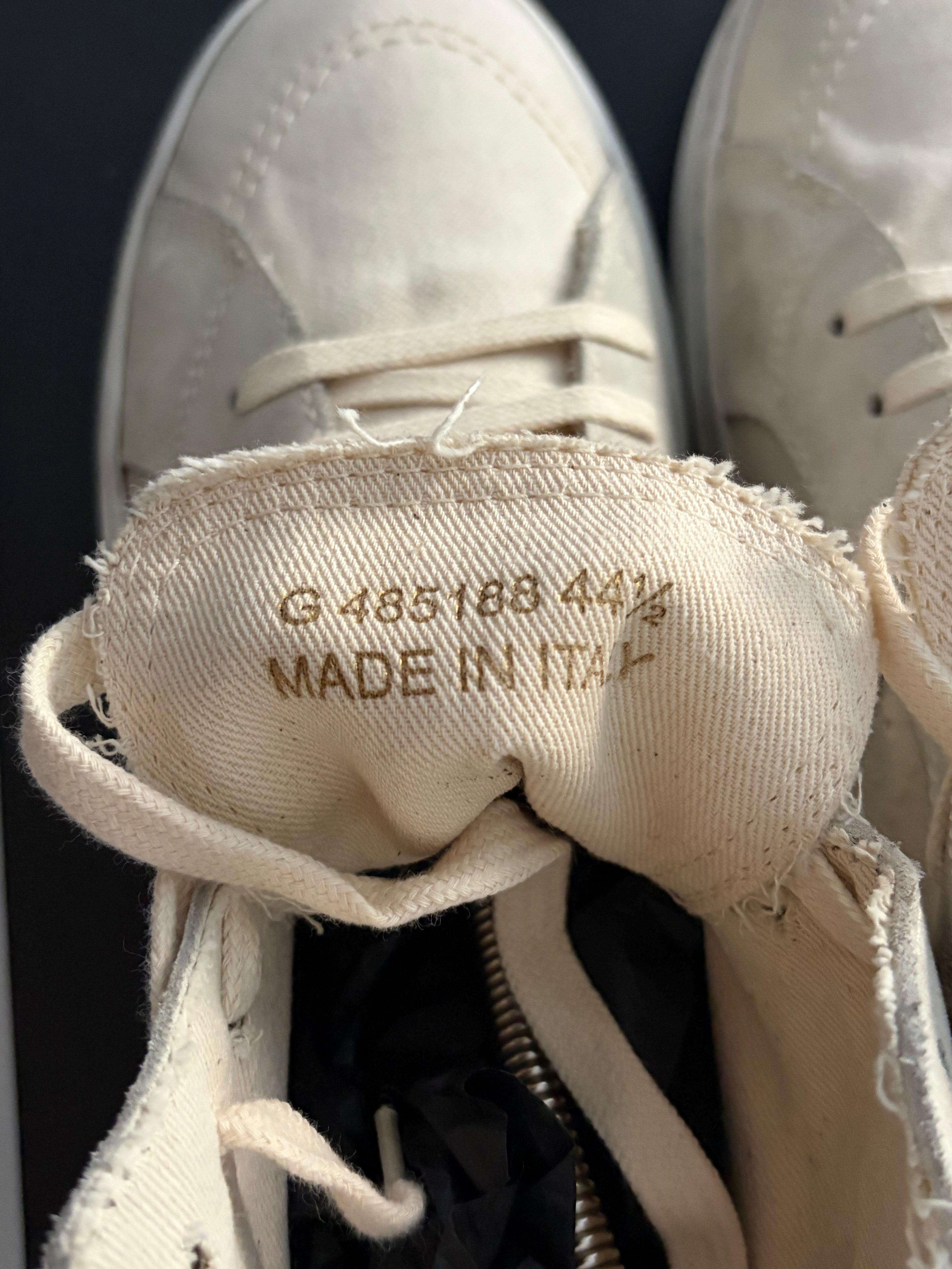 Saint Laurent ‘Smoking Forever’ high top sneakers - Eu 44 1/2