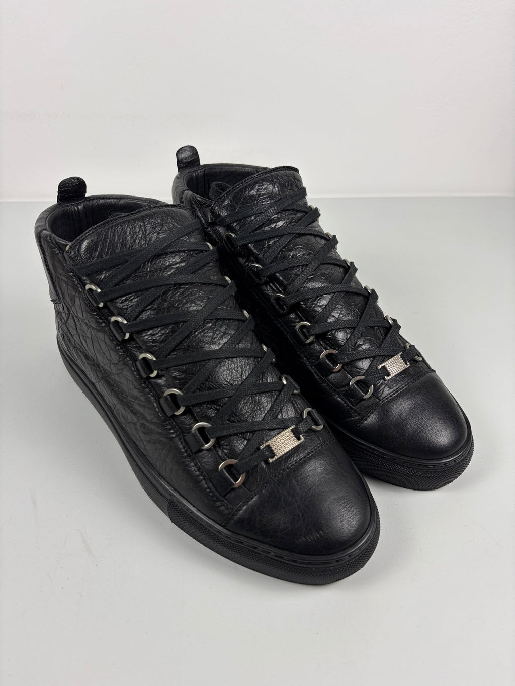 Balenciaga arena high tops - eu 42 / us 9 - black
