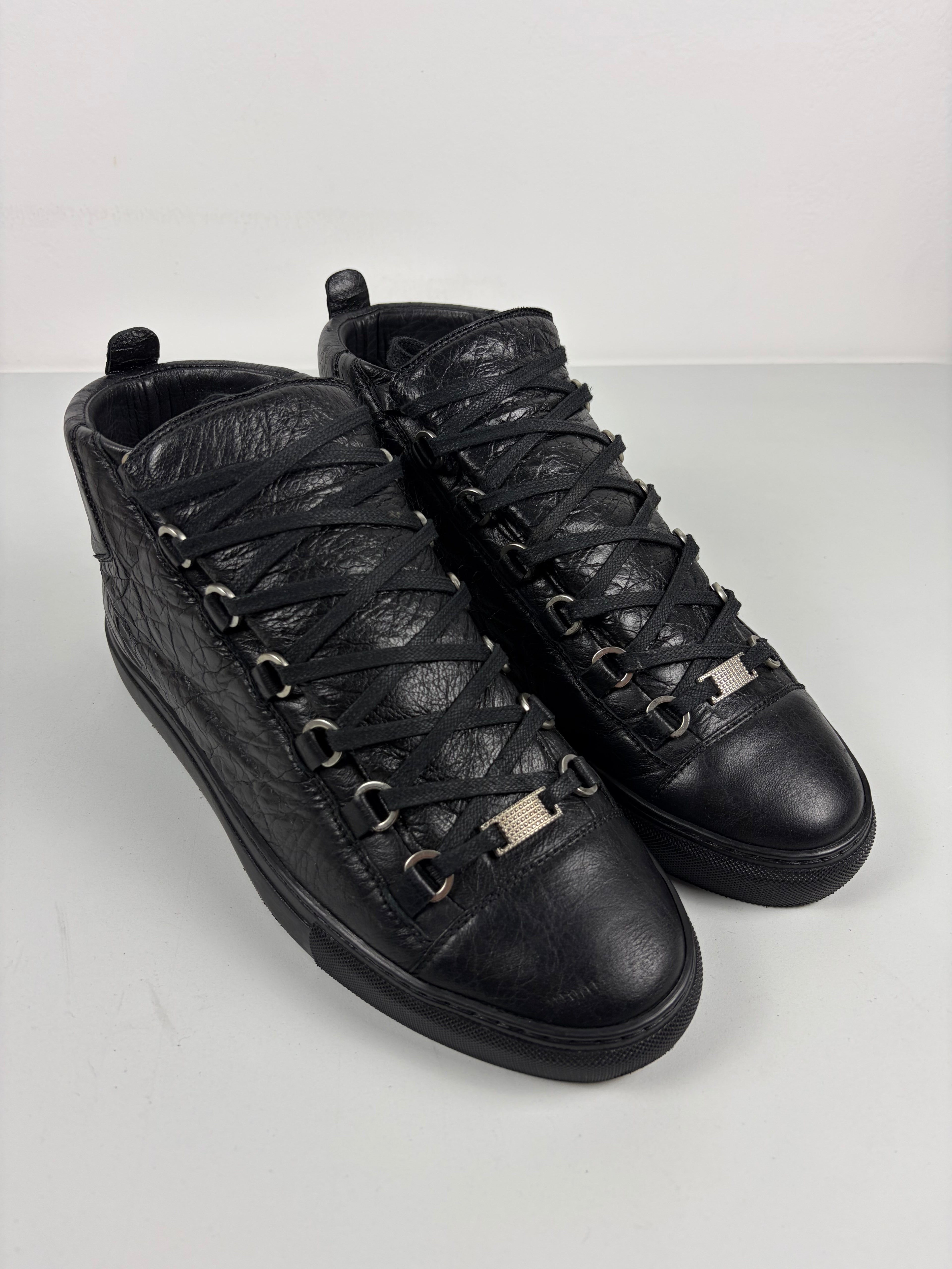 Balenciaga arena high tops - eu 42 / us 9 - black