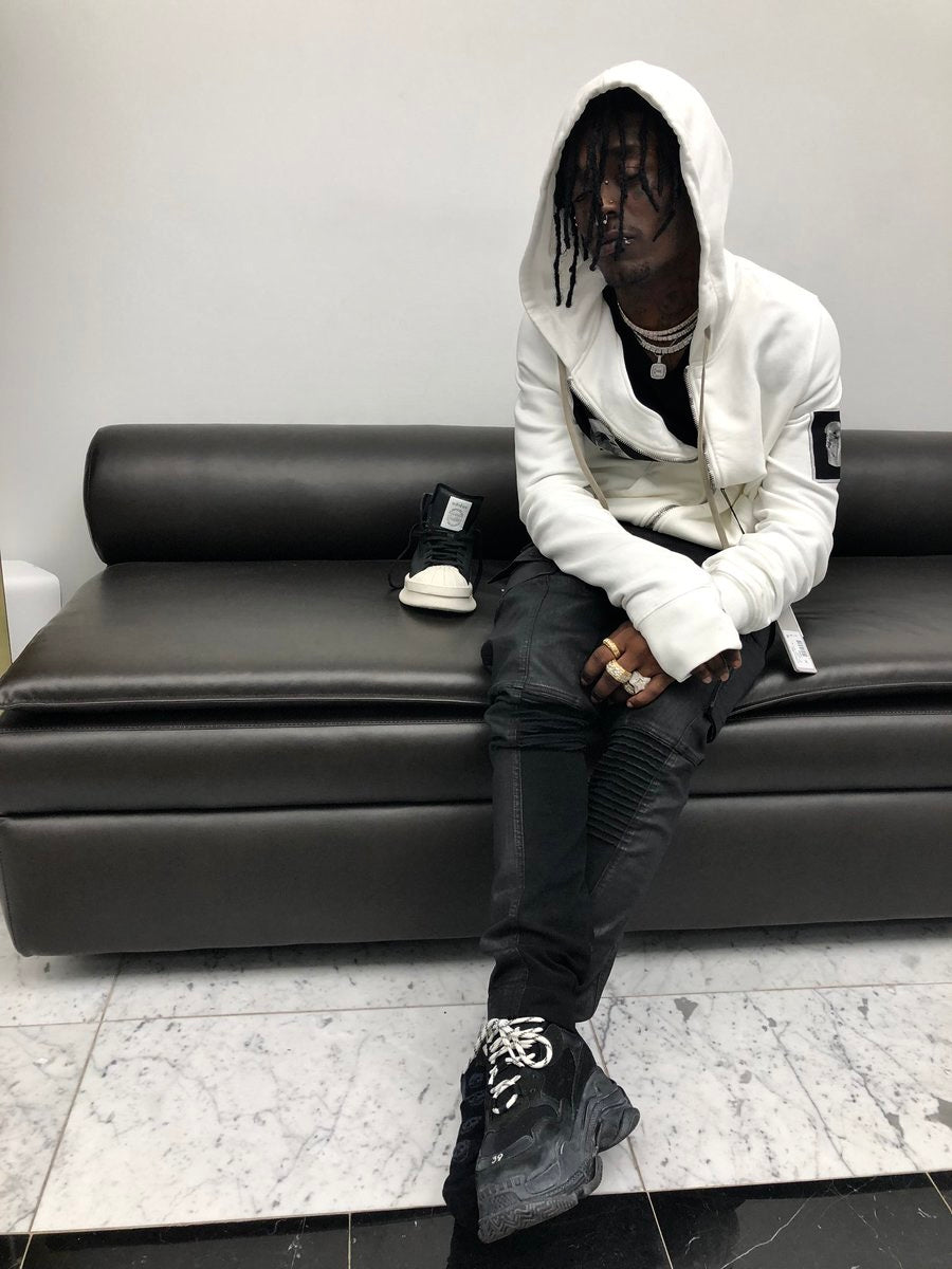 Rick Owens DRKSHDW Jason Patch hoodie - size L