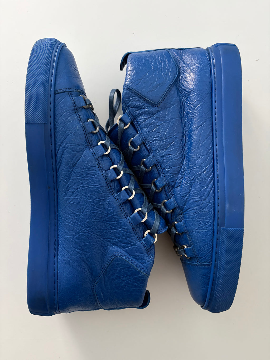 Balenciaga arena high tops - eu 42 - blue