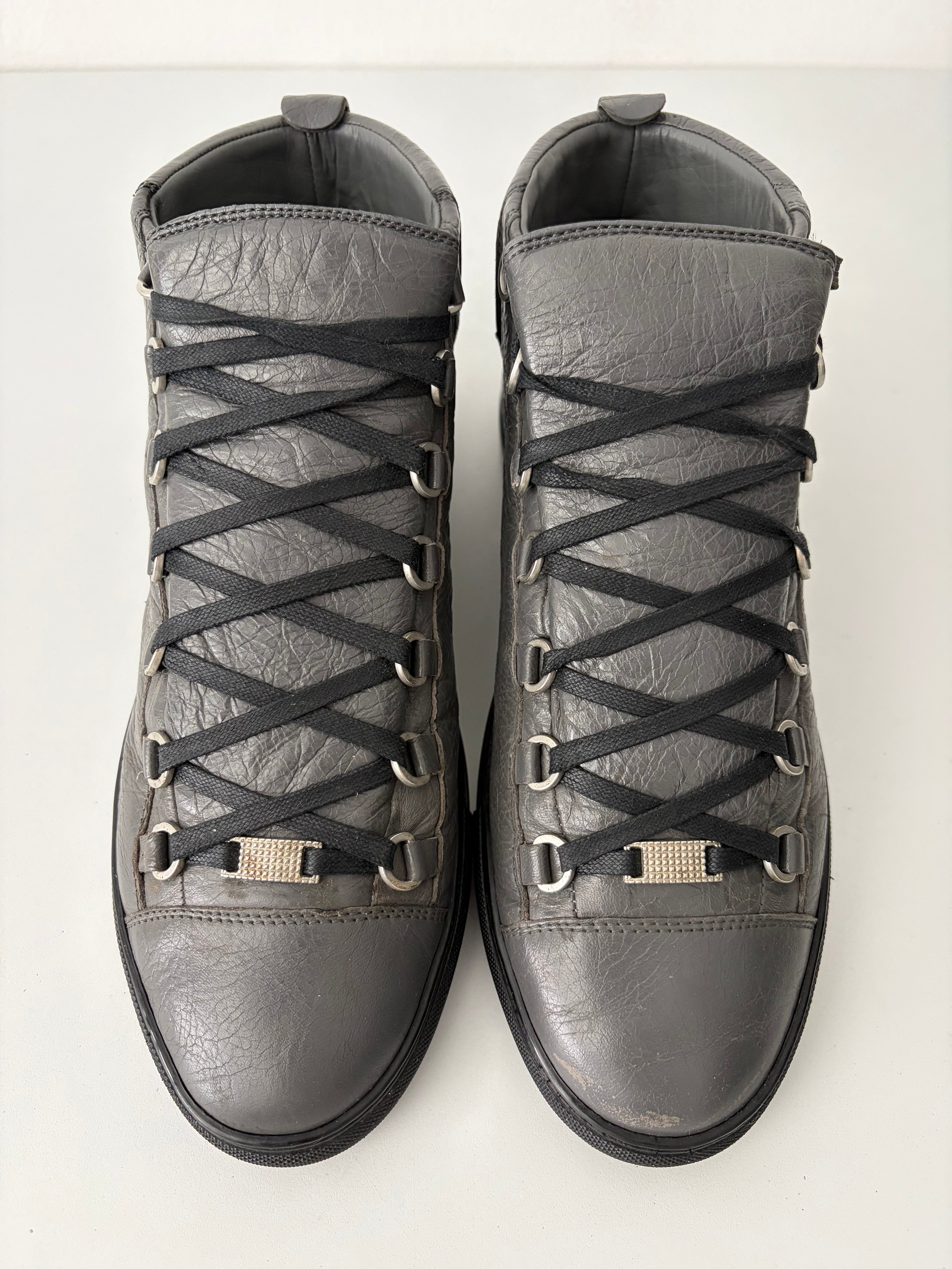 Balenciaga arena high tops - eu 43 - grey