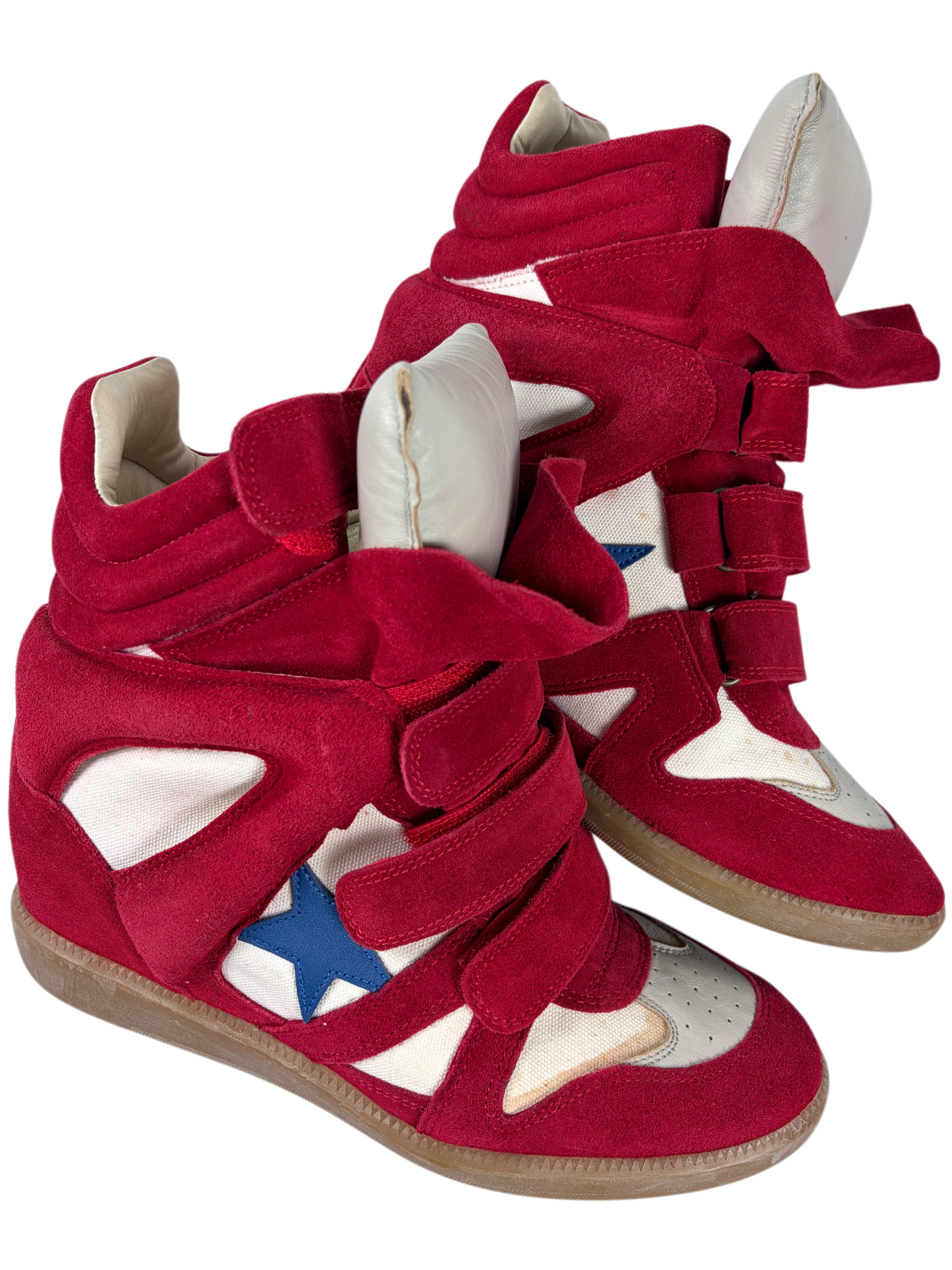ISABEL MARANT
Bekett ‘Star’ wedge sneakers - eu 40 - brand new