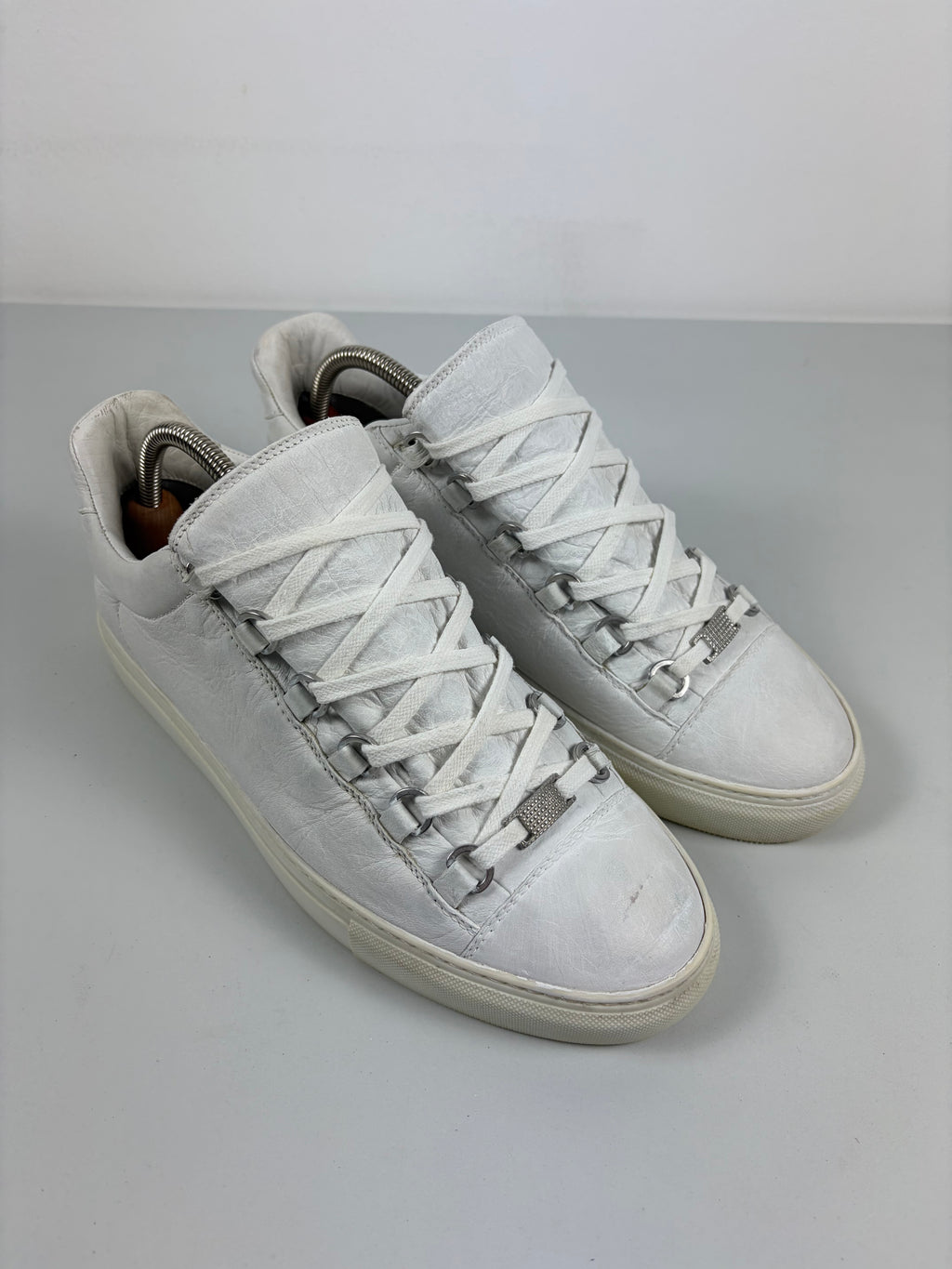 Balenciaga arena low - eu 41 / us 8 - white