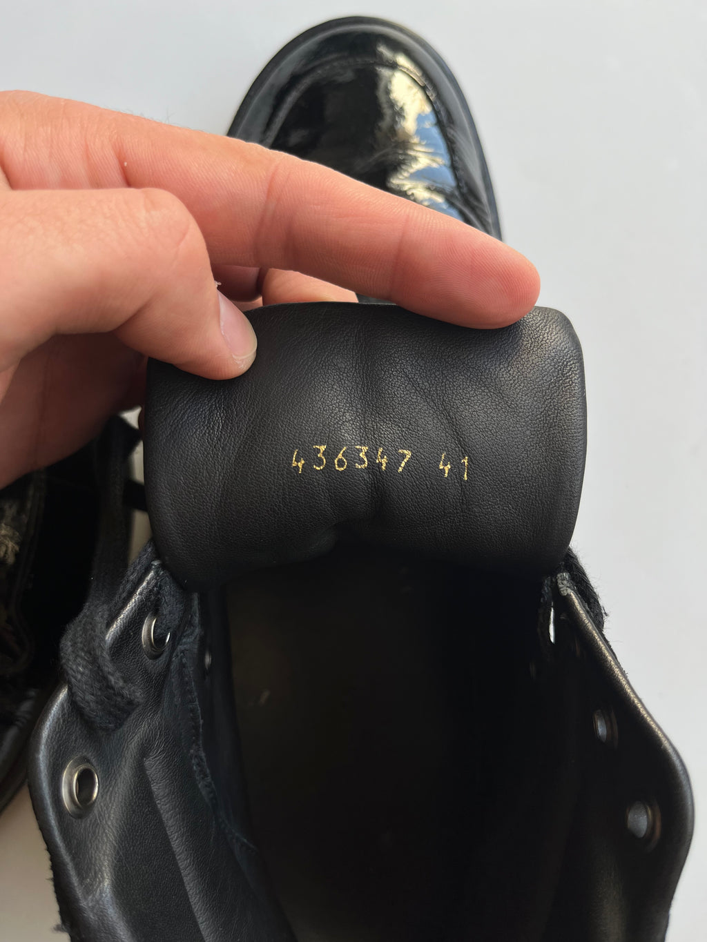 Balenciaga high top black gradient - eu 41 - black