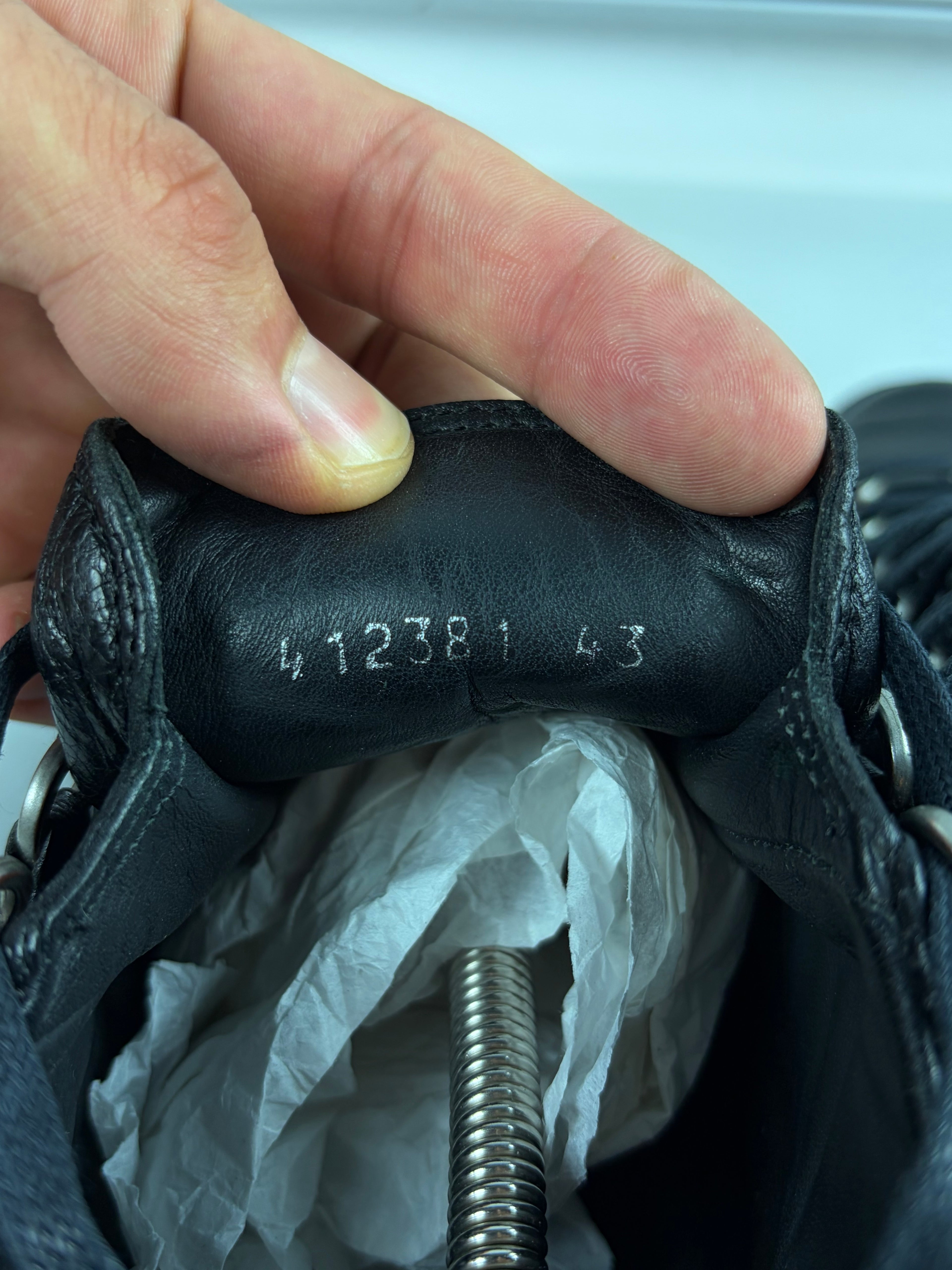 Balenciaga arena high tops - eu 43 / us 10 - black