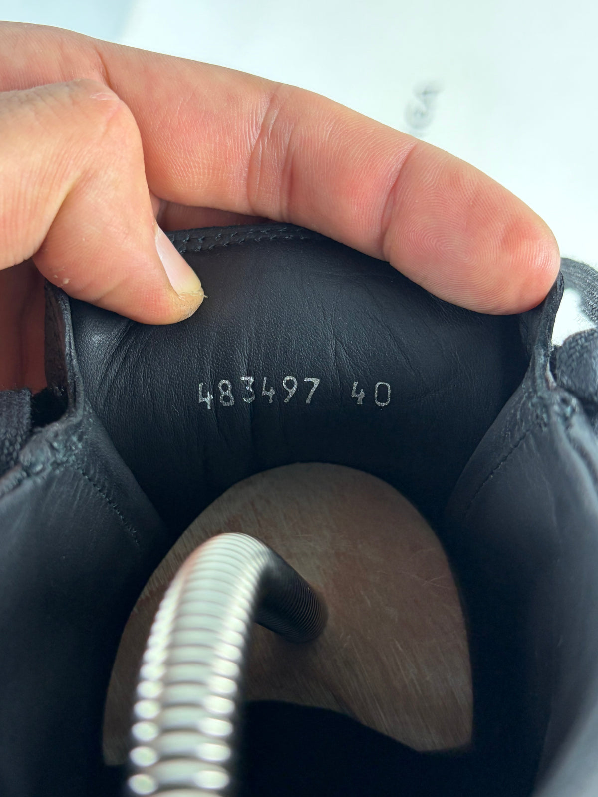 Balenciaga arena high tops - eu 40 / us 7 / uk 6 - black