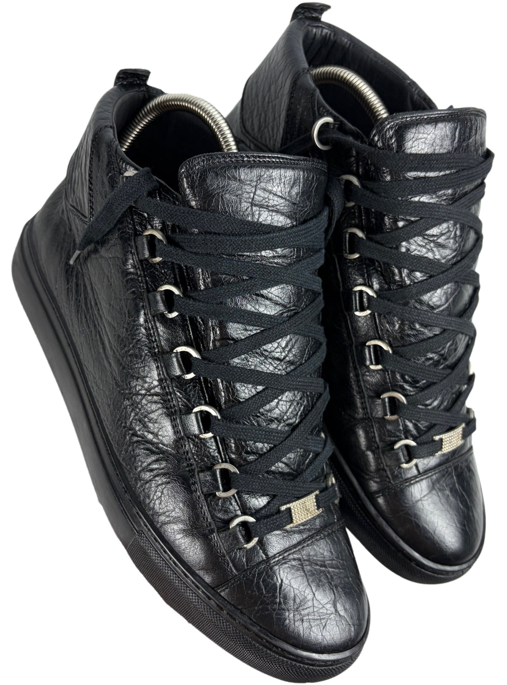 Balenciaga arena high tops - eu 42 / us 9 - black