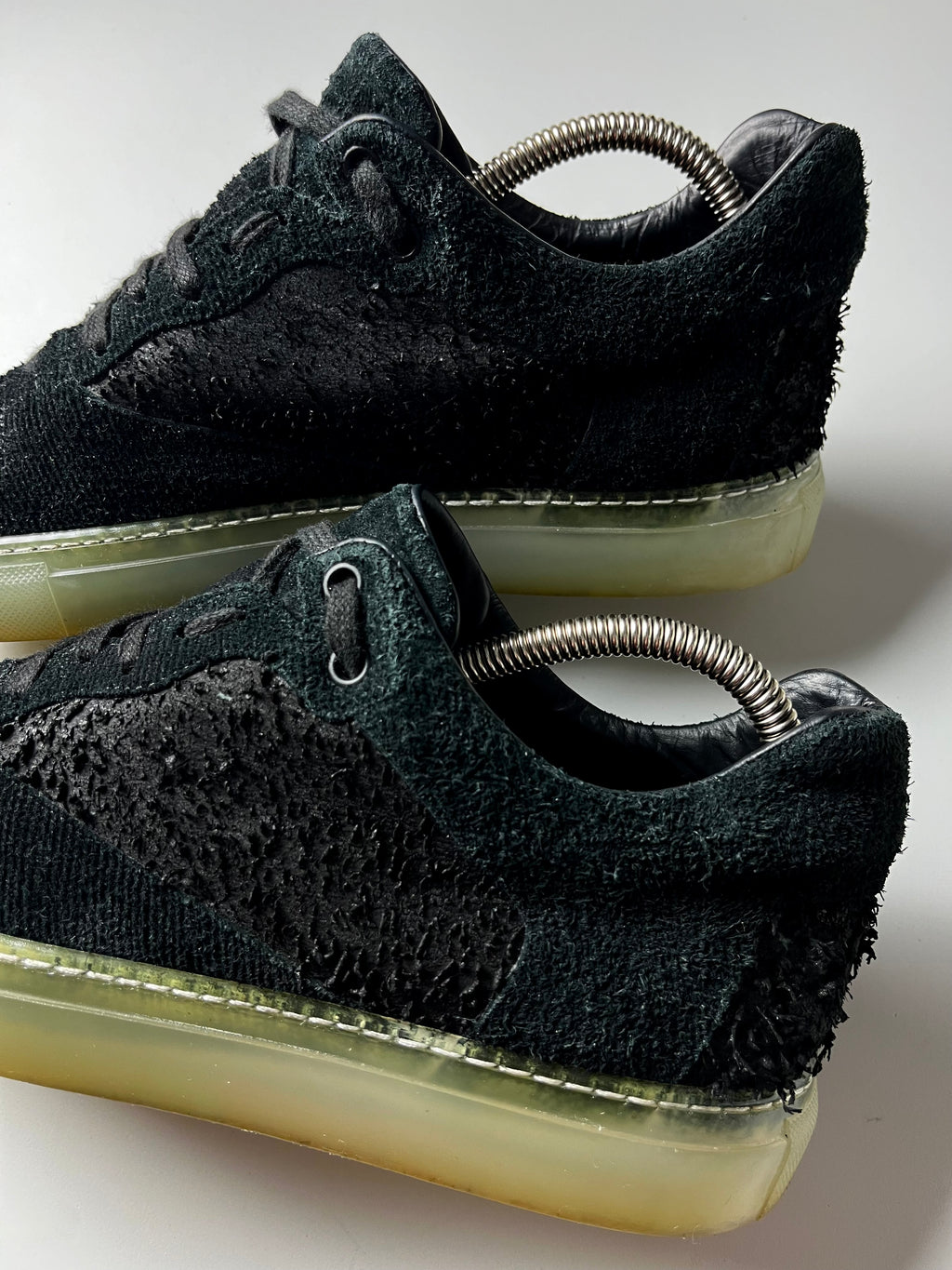 Balenciaga low Corduroy Distressed - EU 40 - black