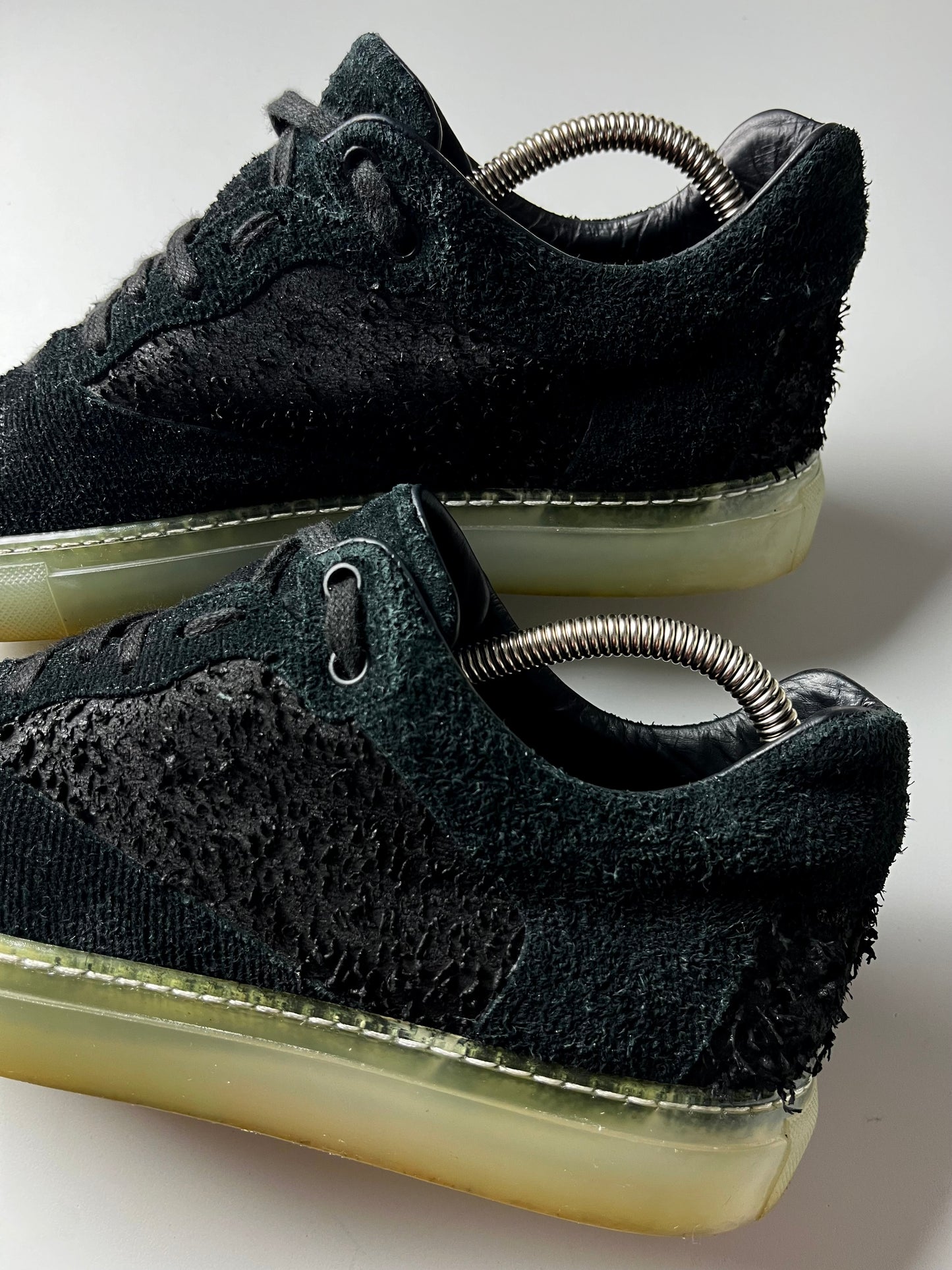 Balenciaga low Corduroy Distressed - EU 40 - black