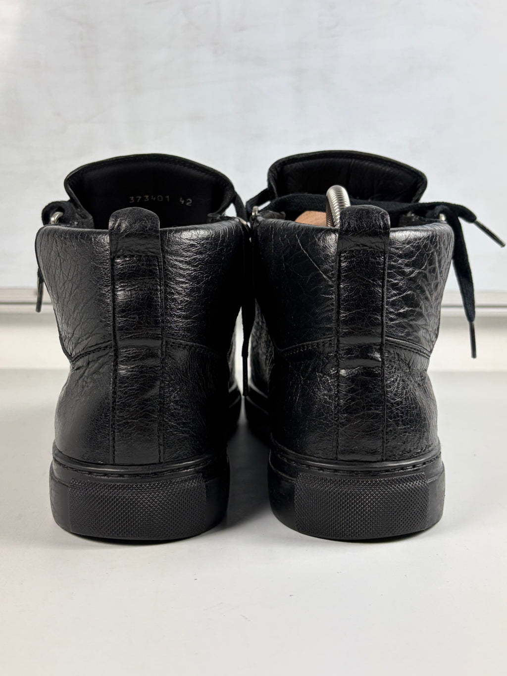 Balenciaga arena high tops - eu 42 / us 9 - black