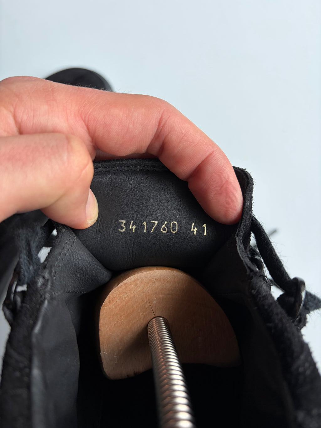 Balenciaga arena black suede high tops - eu 41 - black