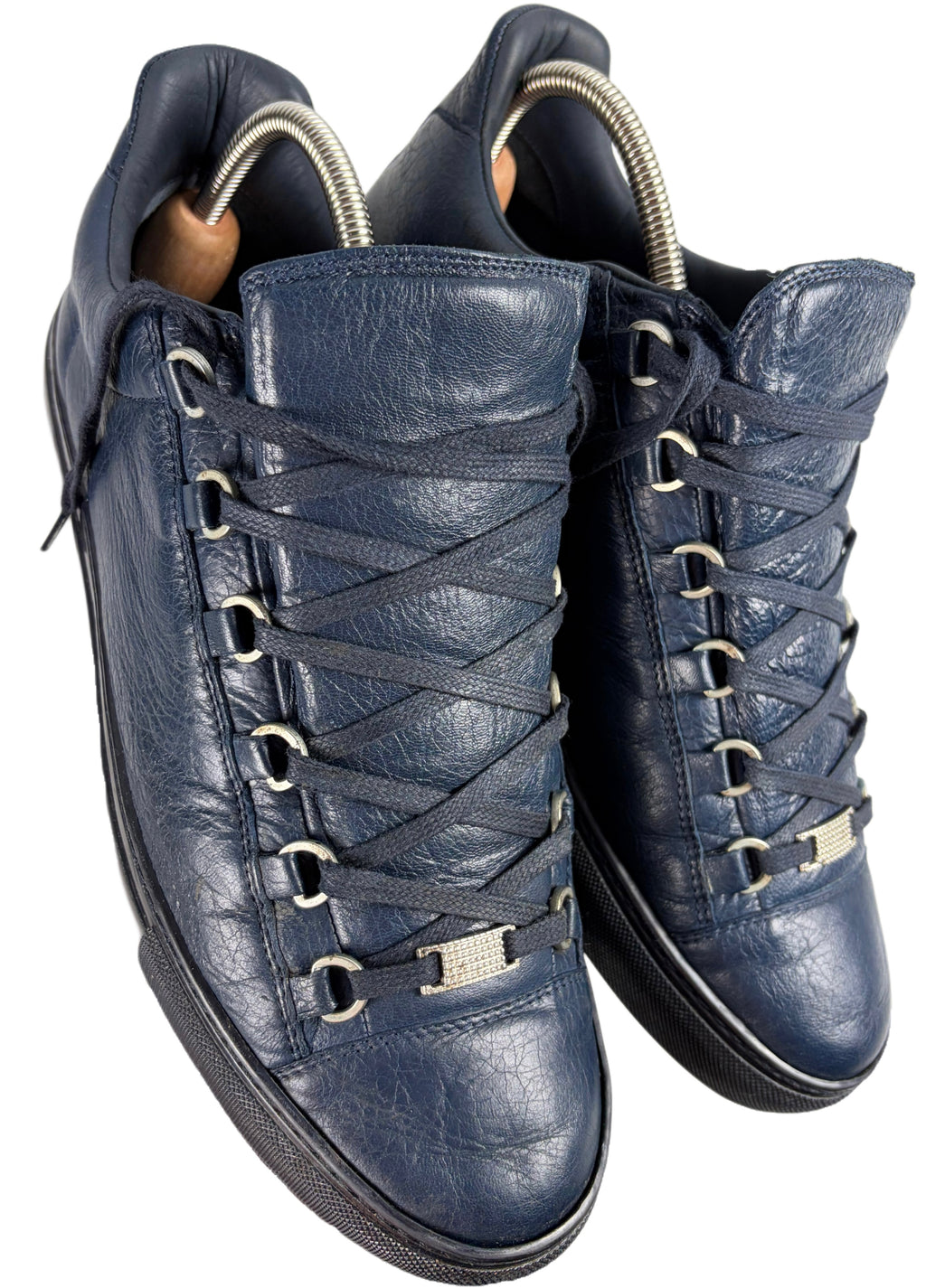 Balenciaga arena low - eu 43 / us 10 - navy blue