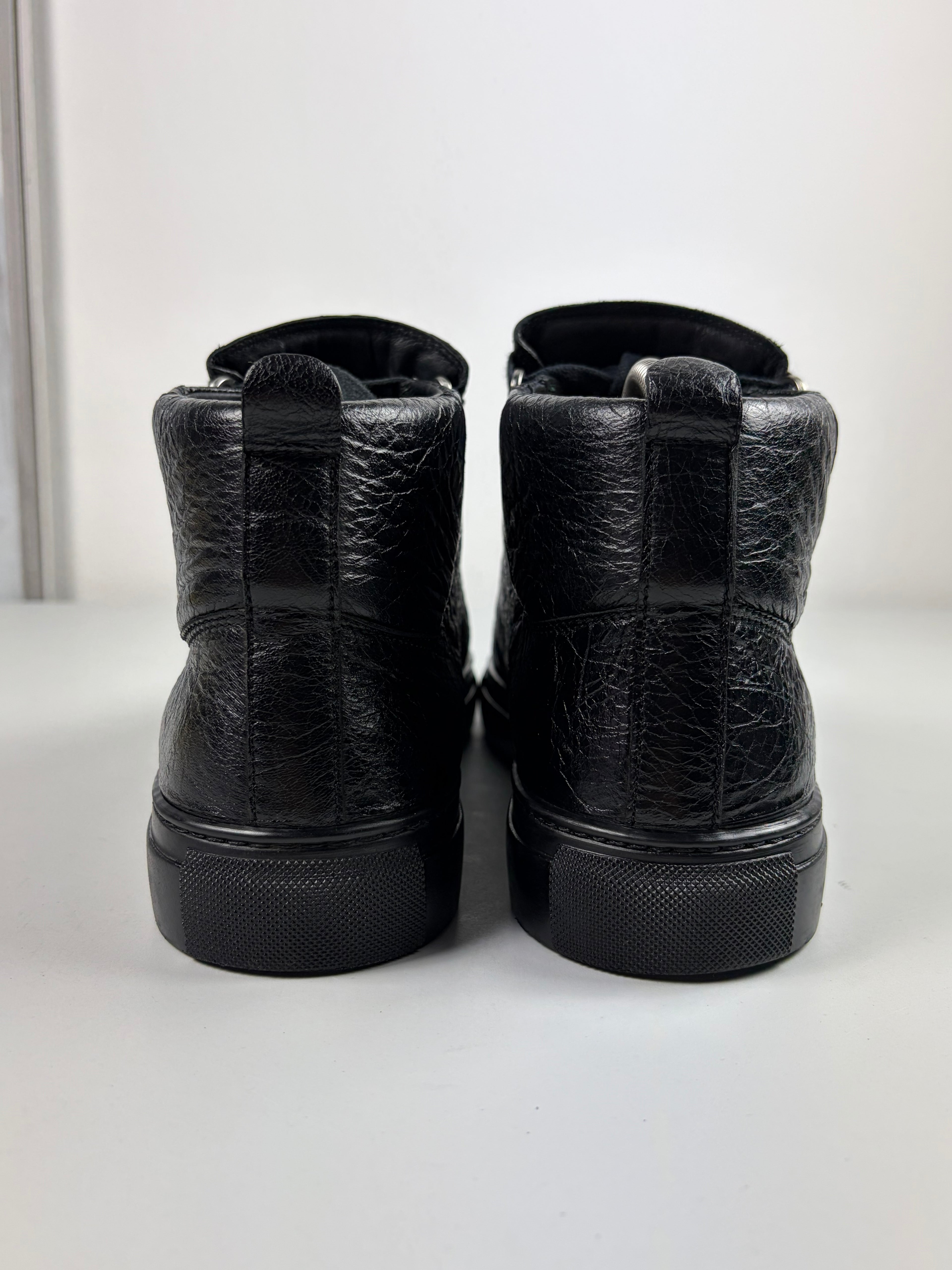 Balenciaga arena high tops - eu 41 / us 8 - black