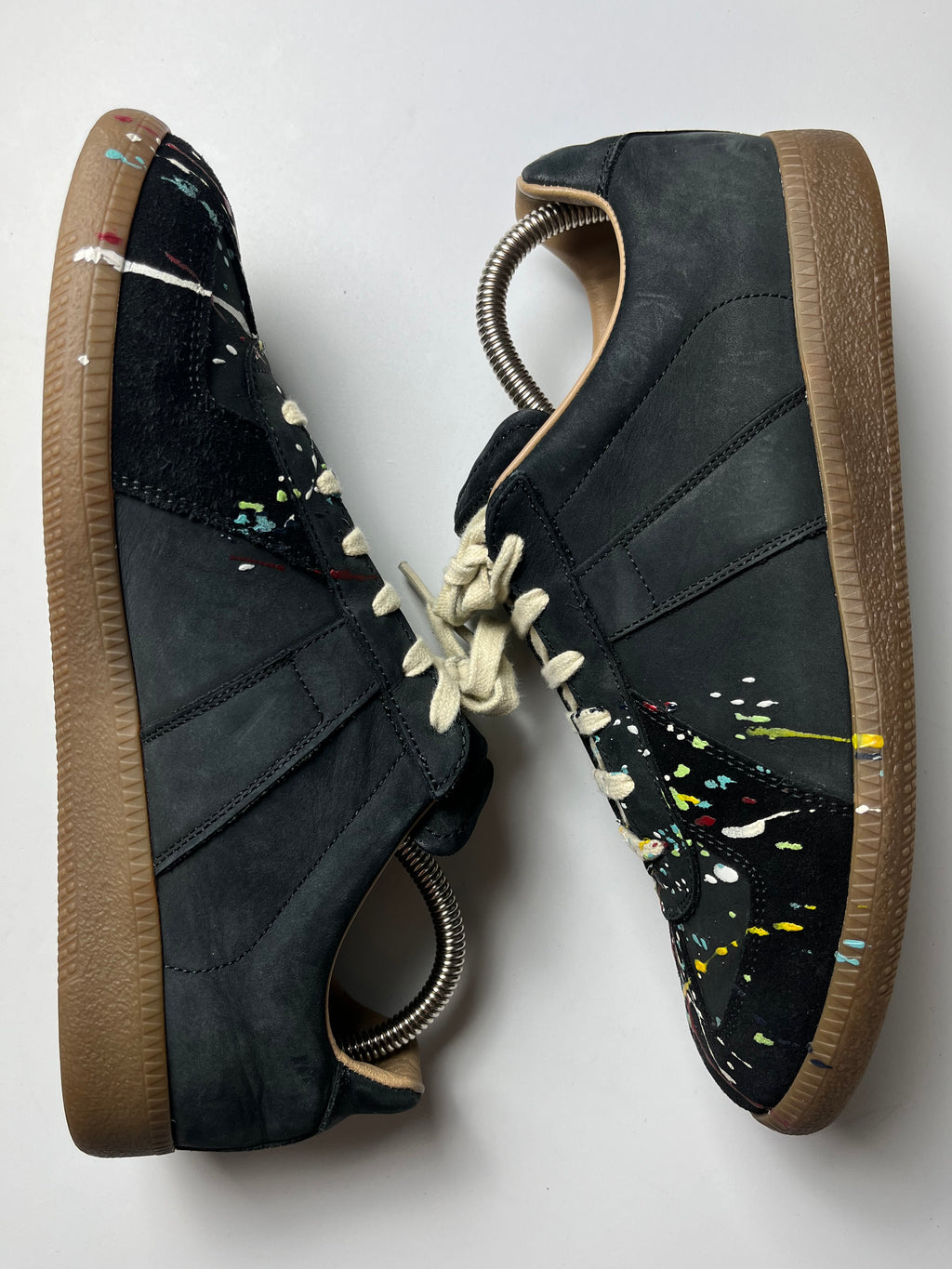 Maison Margiela paint splatter gats - EU 41 - black
