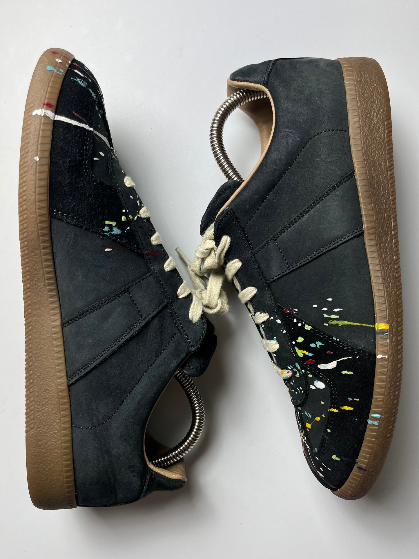 Maison Margiela paint splatter gats - EU 41 - black