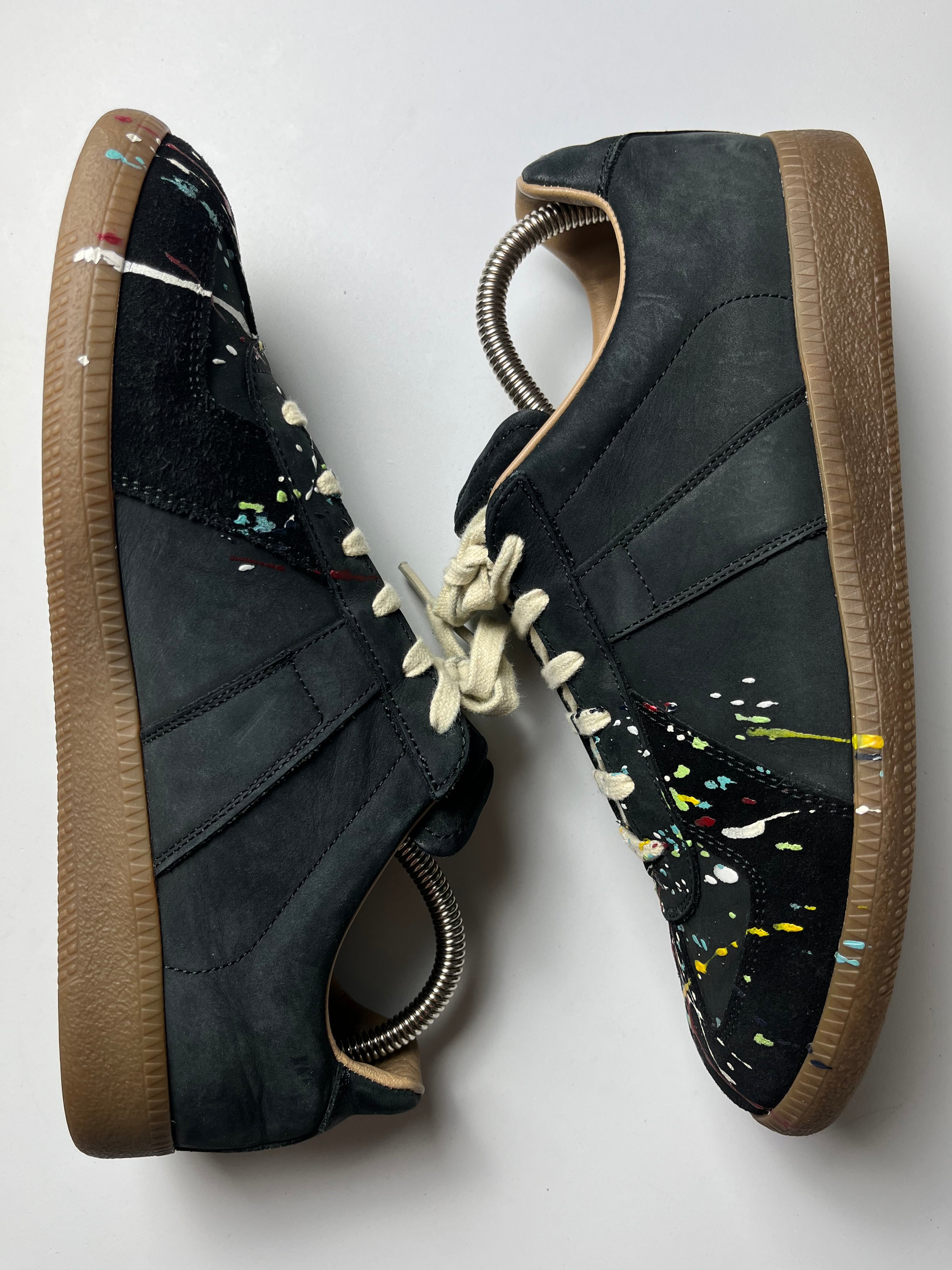 Maison Margiela paint splatter gats - EU 41 - black
