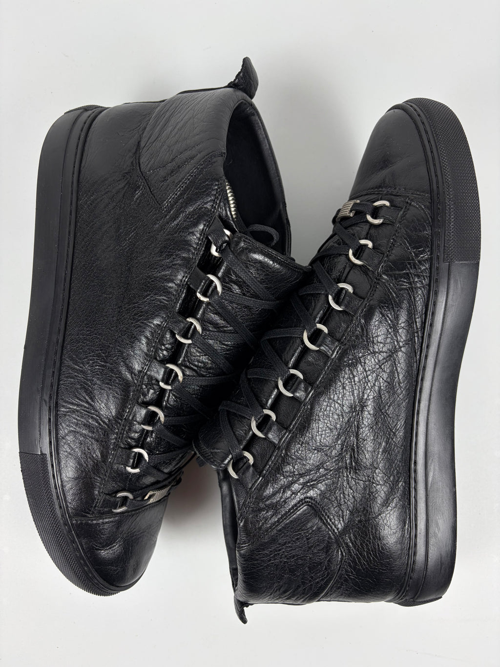 Balenciaga arena high tops - eu44/us11 - black
