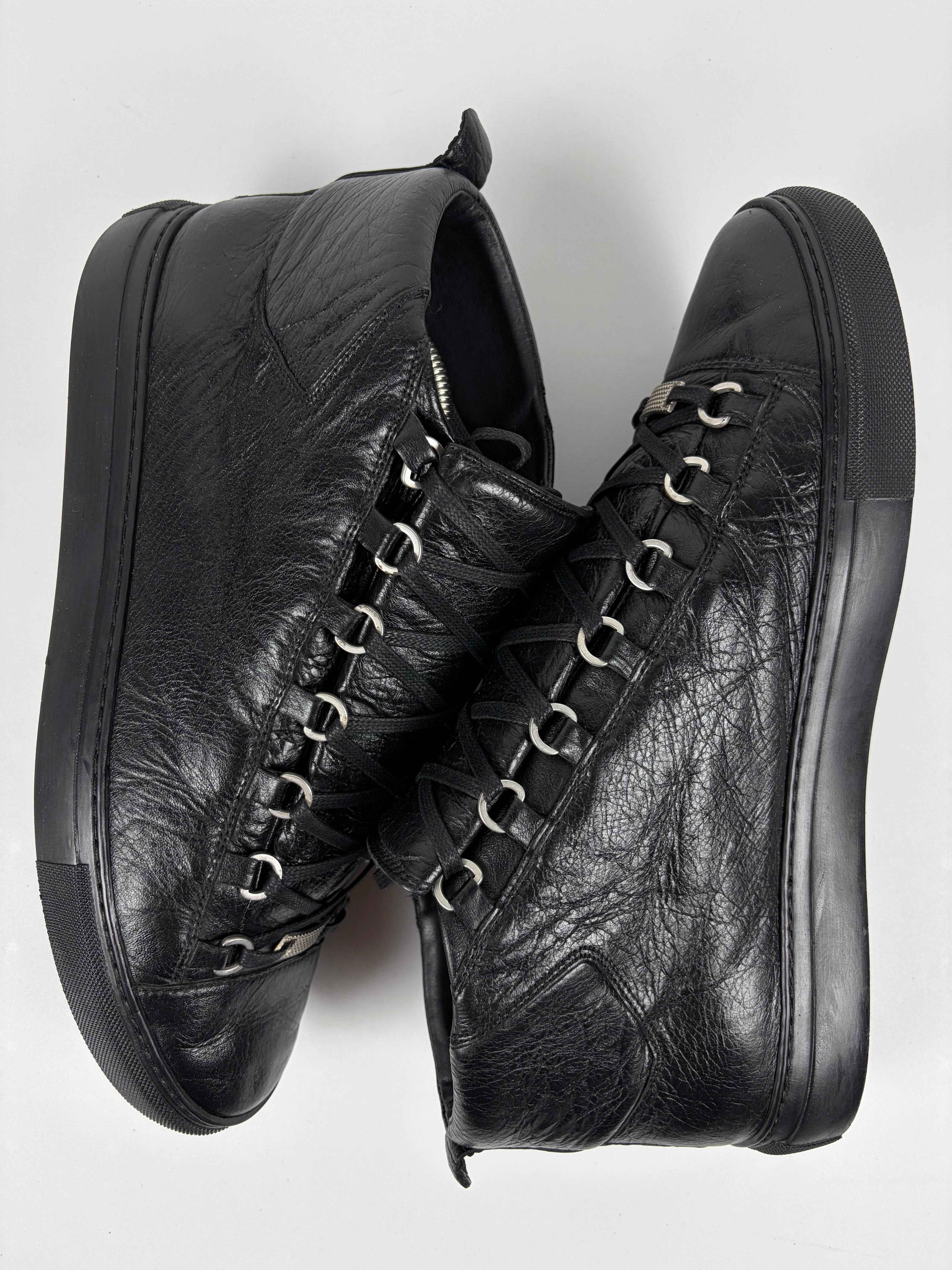 Balenciaga arena high tops - eu44/us11 - black