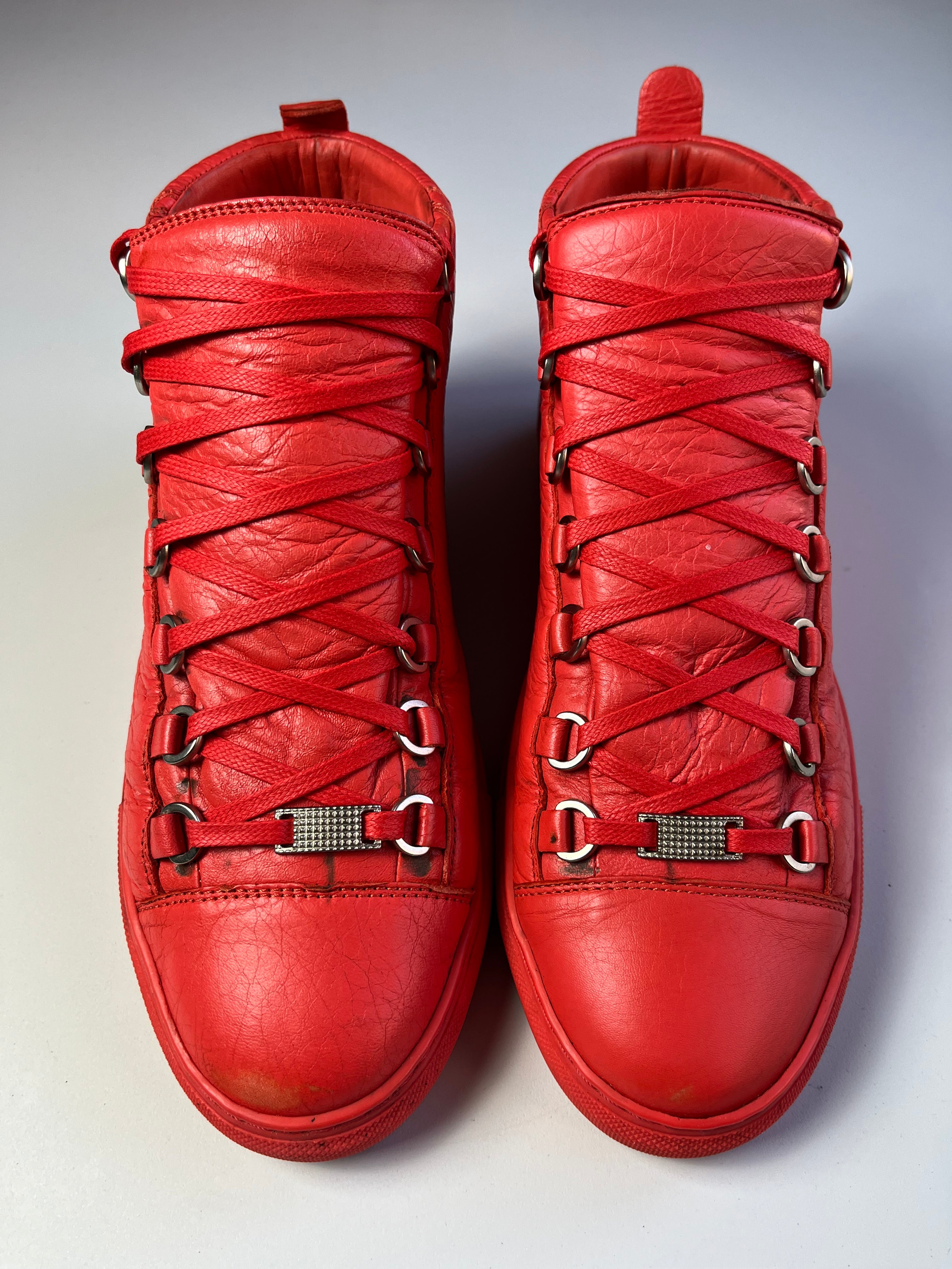 BALENCIAGA ARENA HIGH (orange)