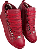 Balenciaga arena high tops - eu 39 / us 6 - red
