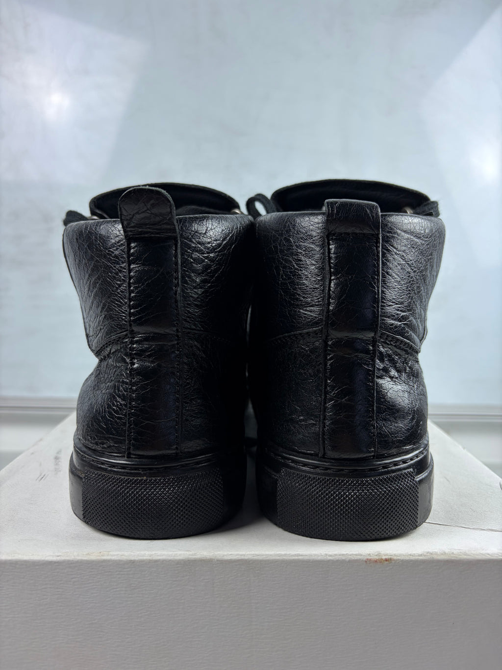 Balenciaga arena high tops - eu 42 / us 9 - black