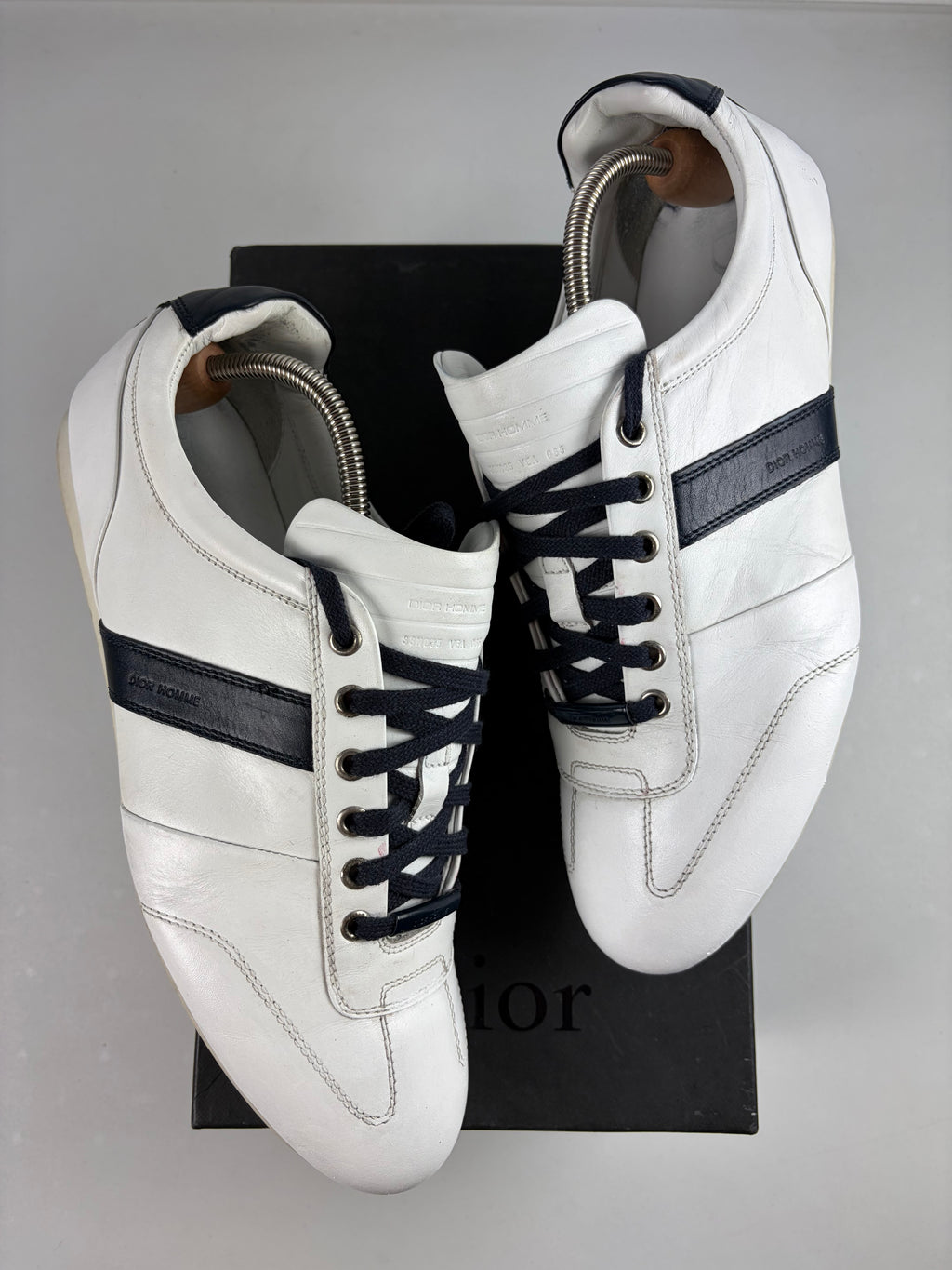 Dior Homme low tops - eu 43 / us 10 - white
