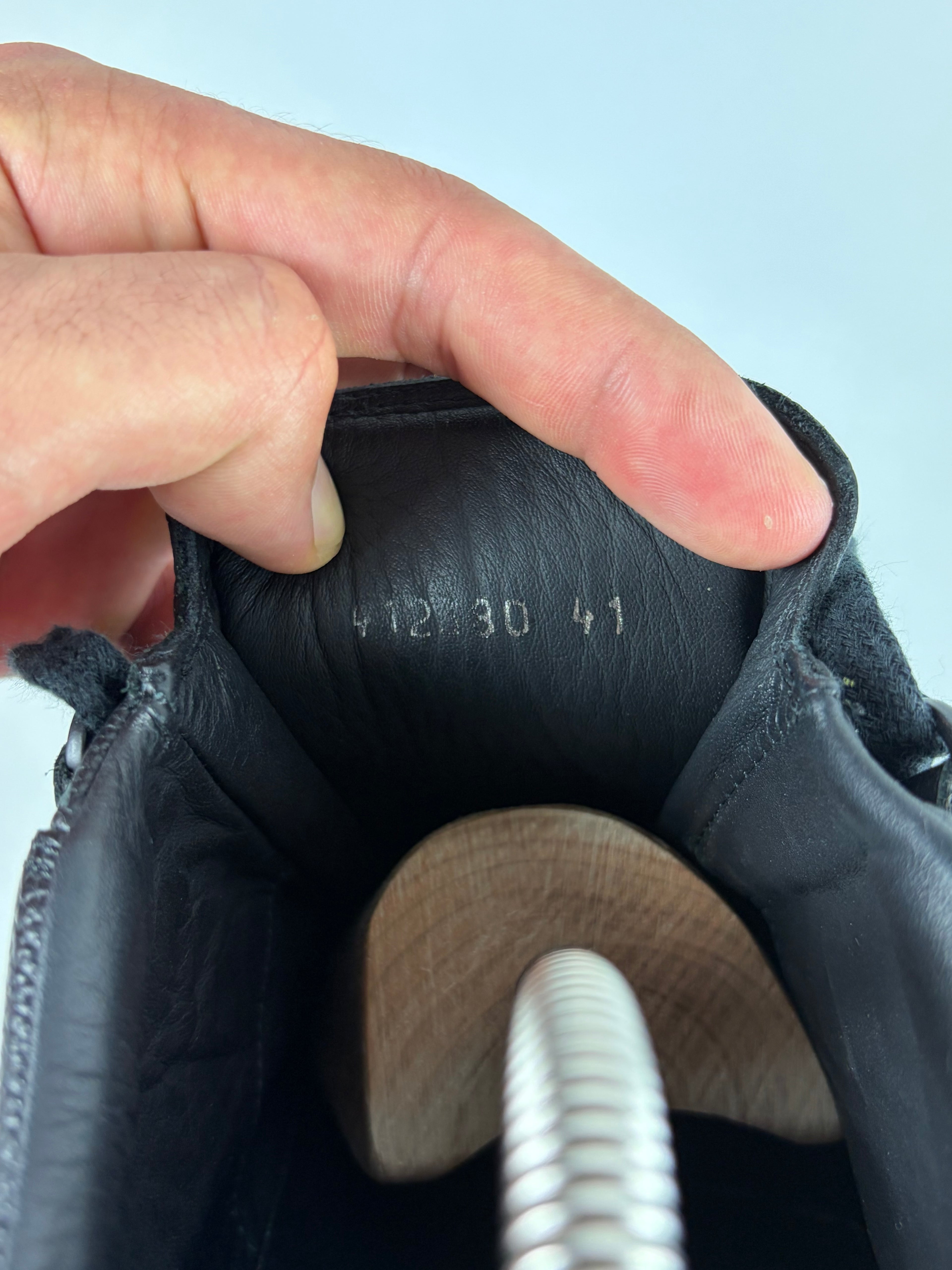 Balenciaga arena low - eu 41 / us 8 - black
